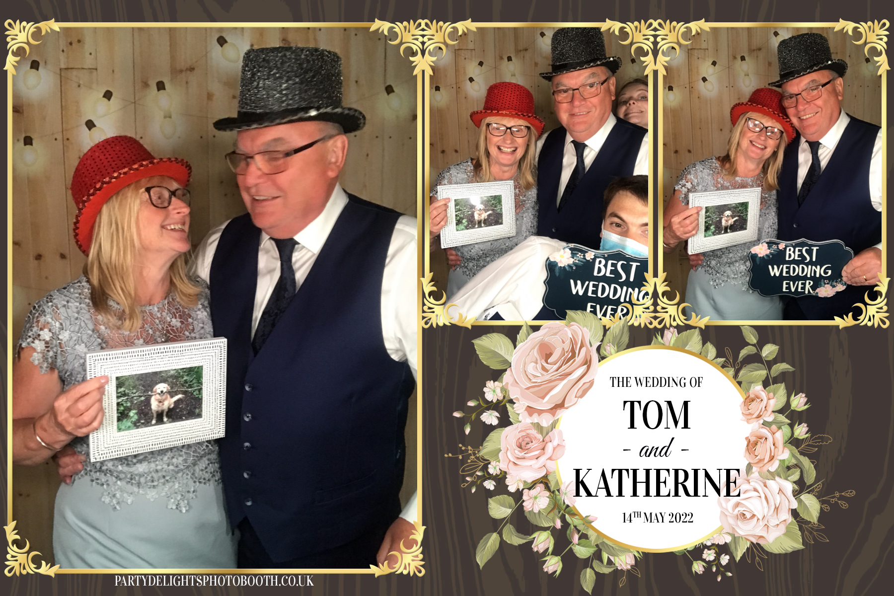 Tom and Katherine’s Wedding | View more photos from the event at gallery.partydelightsphotobooth.co.uk/u/PartyDelightsPhotoBooth/Tom-and-Katherine’s-Wedding