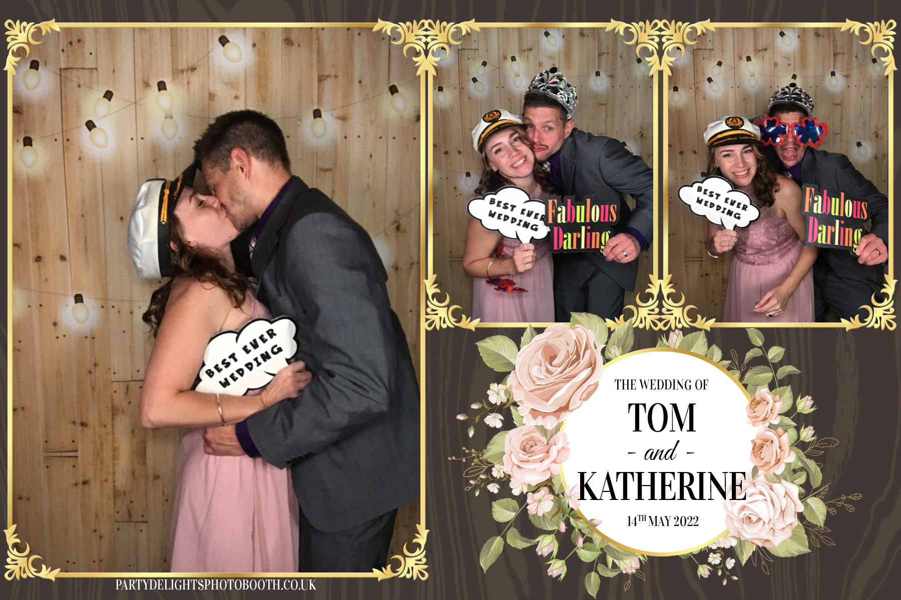 Tom and Katherine’s Wedding | View more photos from the event at gallery.partydelightsphotobooth.co.uk/u/PartyDelightsPhotoBooth/Tom-and-Katherine’s-Wedding