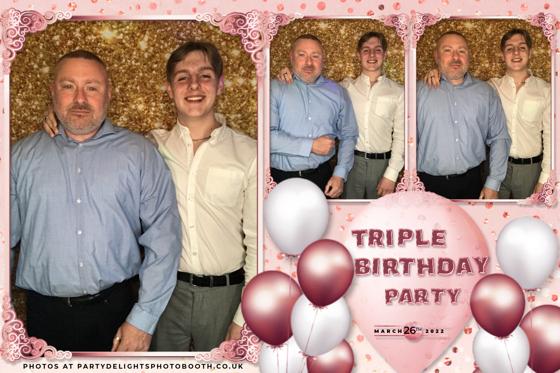 Triple birthday party, 18th, 30th & 50th | View more photos from the event at gallery.partydelightsphotobooth.co.uk/u/PartyDelightsPhotoBooth/Triple-birthday-party-18th-30th-50th