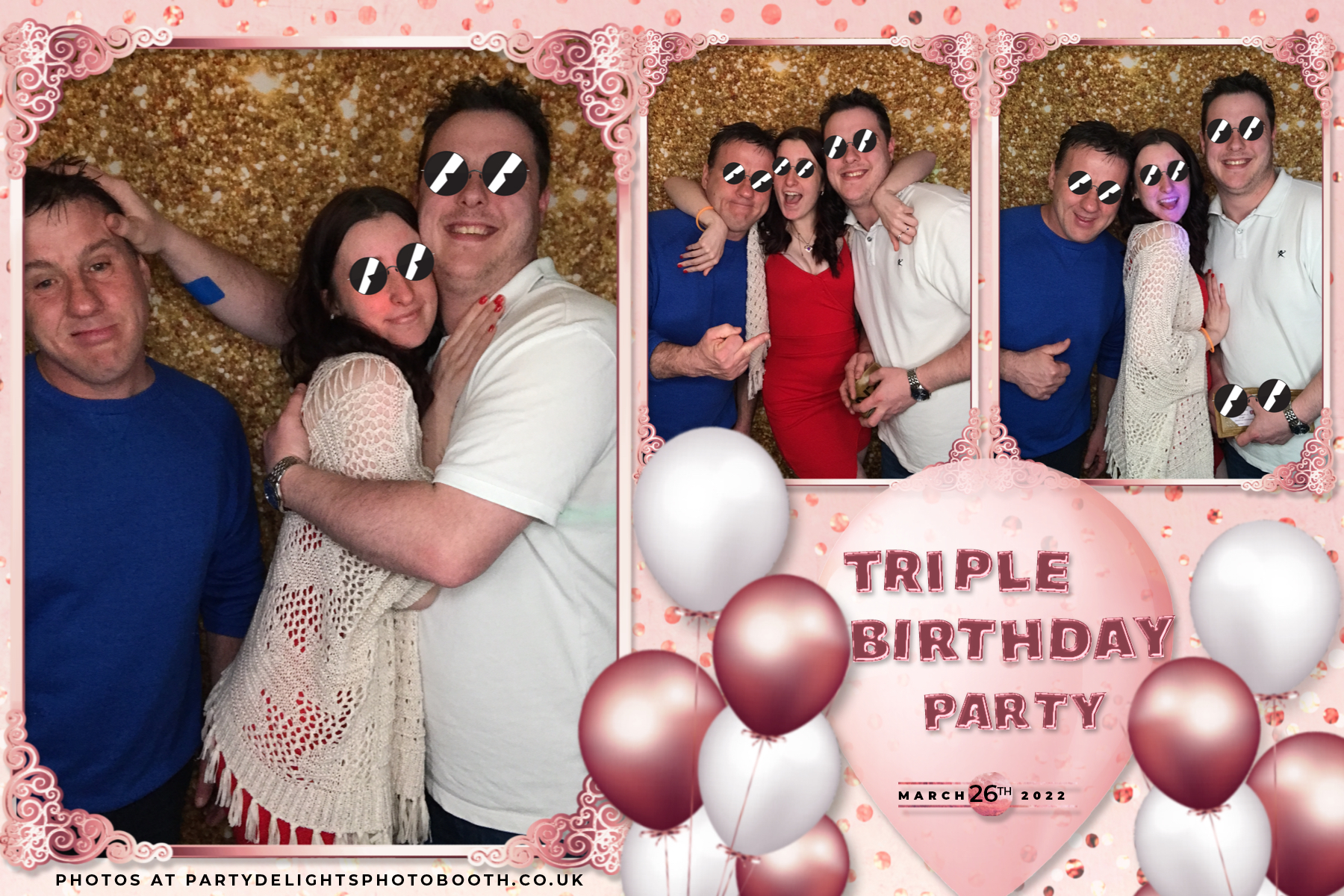 Triple birthday party, 18th, 30th & 50th | View more photos from the event at gallery.partydelightsphotobooth.co.uk/u/PartyDelightsPhotoBooth/Triple-birthday-party-18th-30th-50th