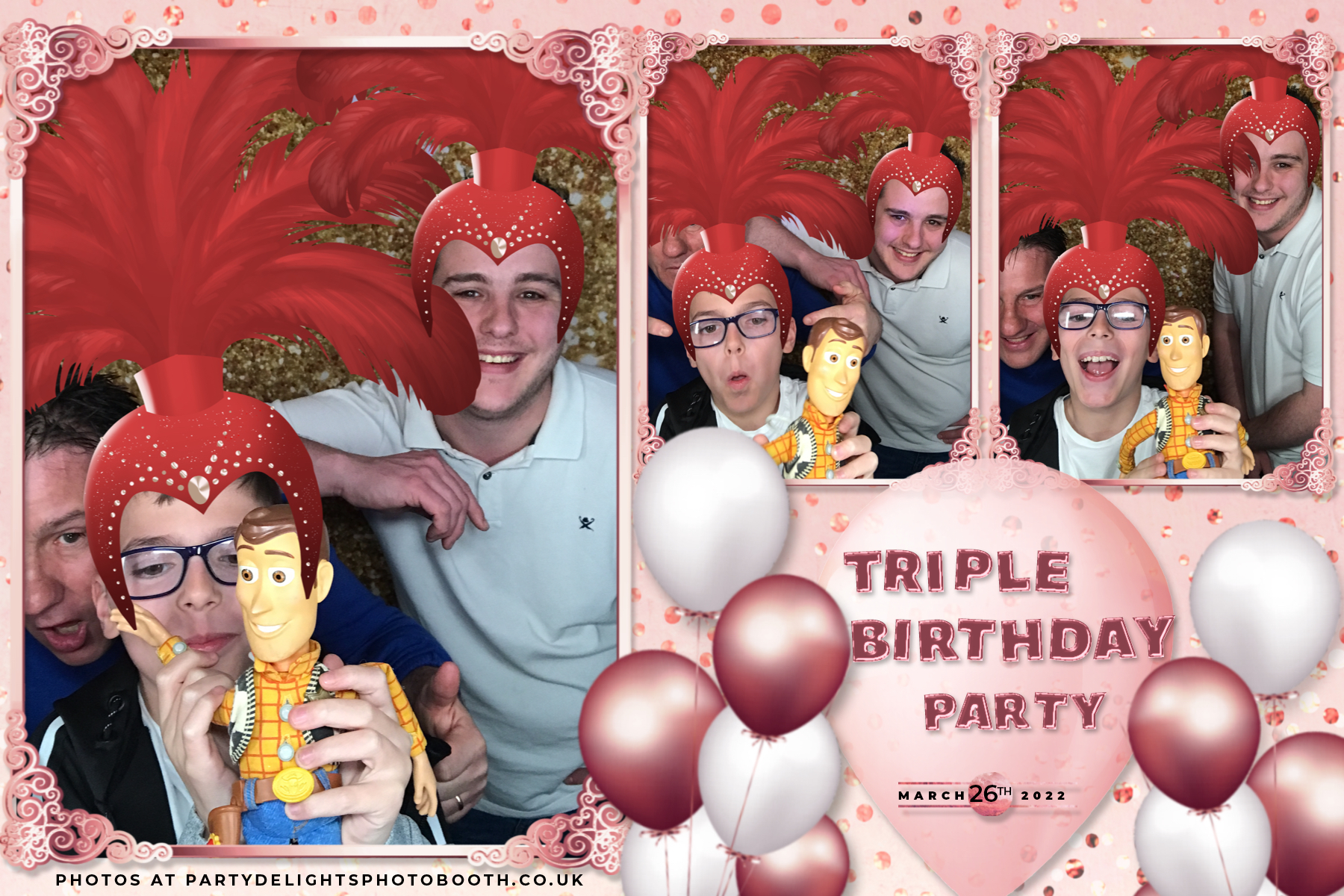 Triple birthday party, 18th, 30th & 50th | View more photos from the event at gallery.partydelightsphotobooth.co.uk/u/PartyDelightsPhotoBooth/Triple-birthday-party-18th-30th-50th