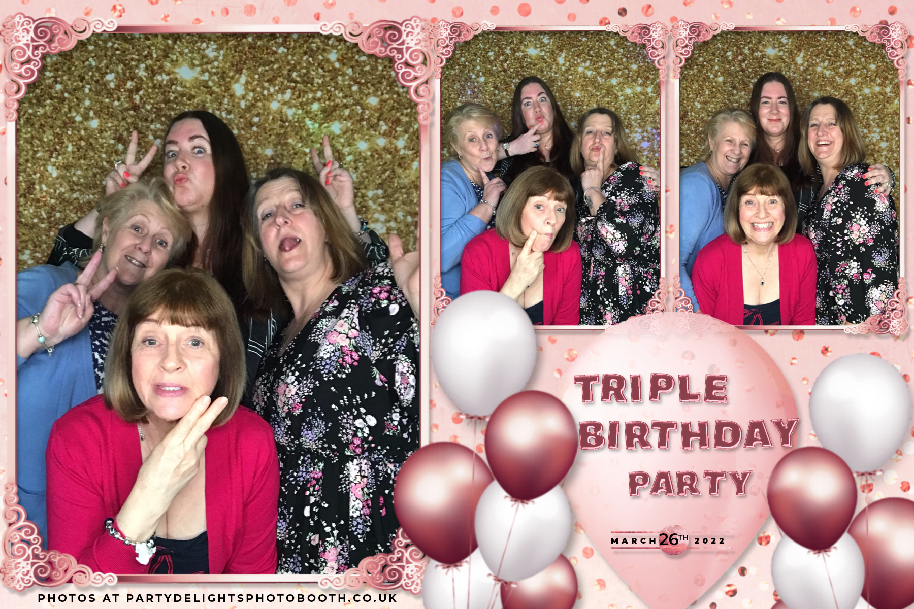 Triple birthday party, 18th, 30th & 50th | View more photos from the event at gallery.partydelightsphotobooth.co.uk/u/PartyDelightsPhotoBooth/Triple-birthday-party-18th-30th-50th