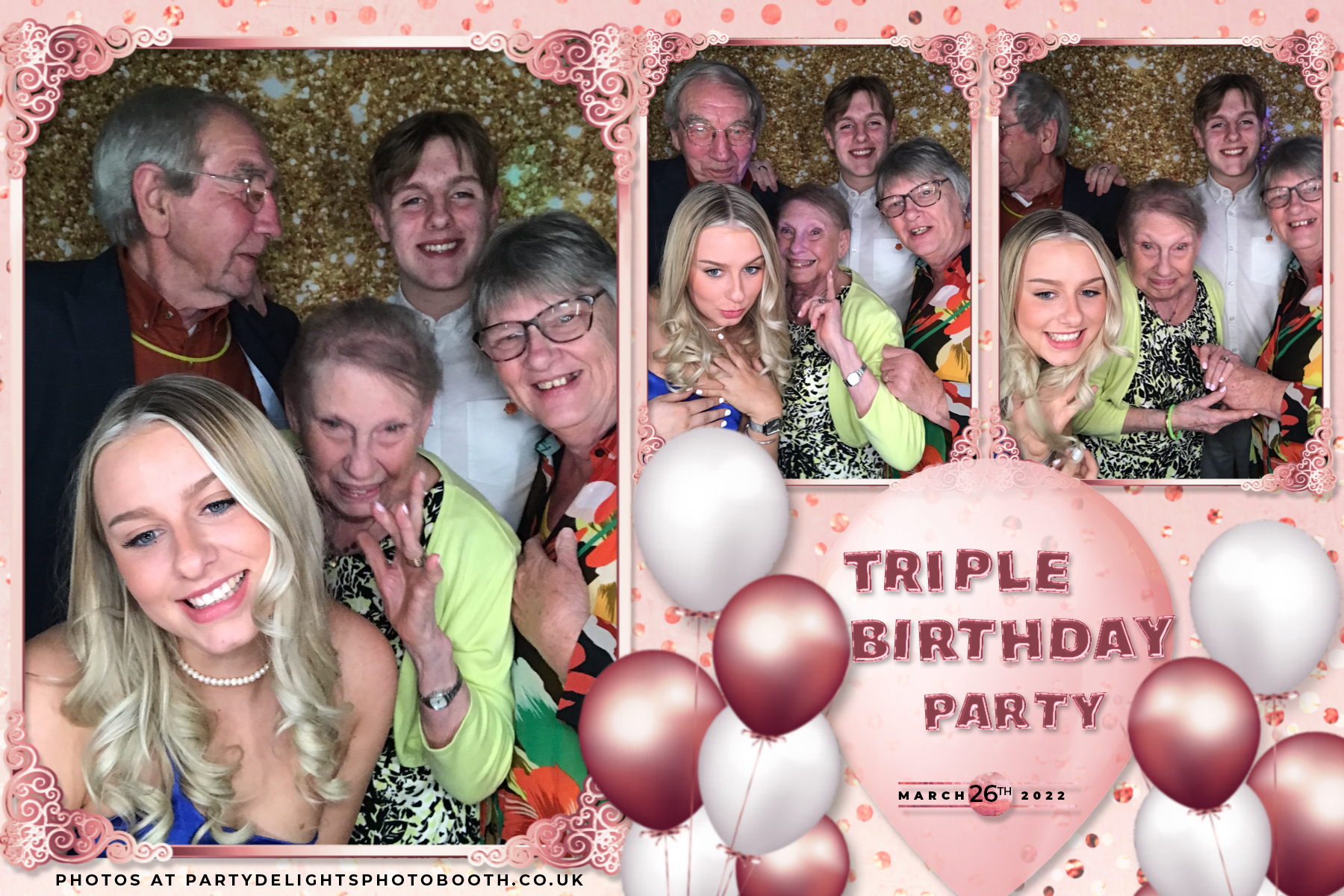 Triple birthday party, 18th, 30th & 50th | View more photos from the event at gallery.partydelightsphotobooth.co.uk/u/PartyDelightsPhotoBooth/Triple-birthday-party-18th-30th-50th