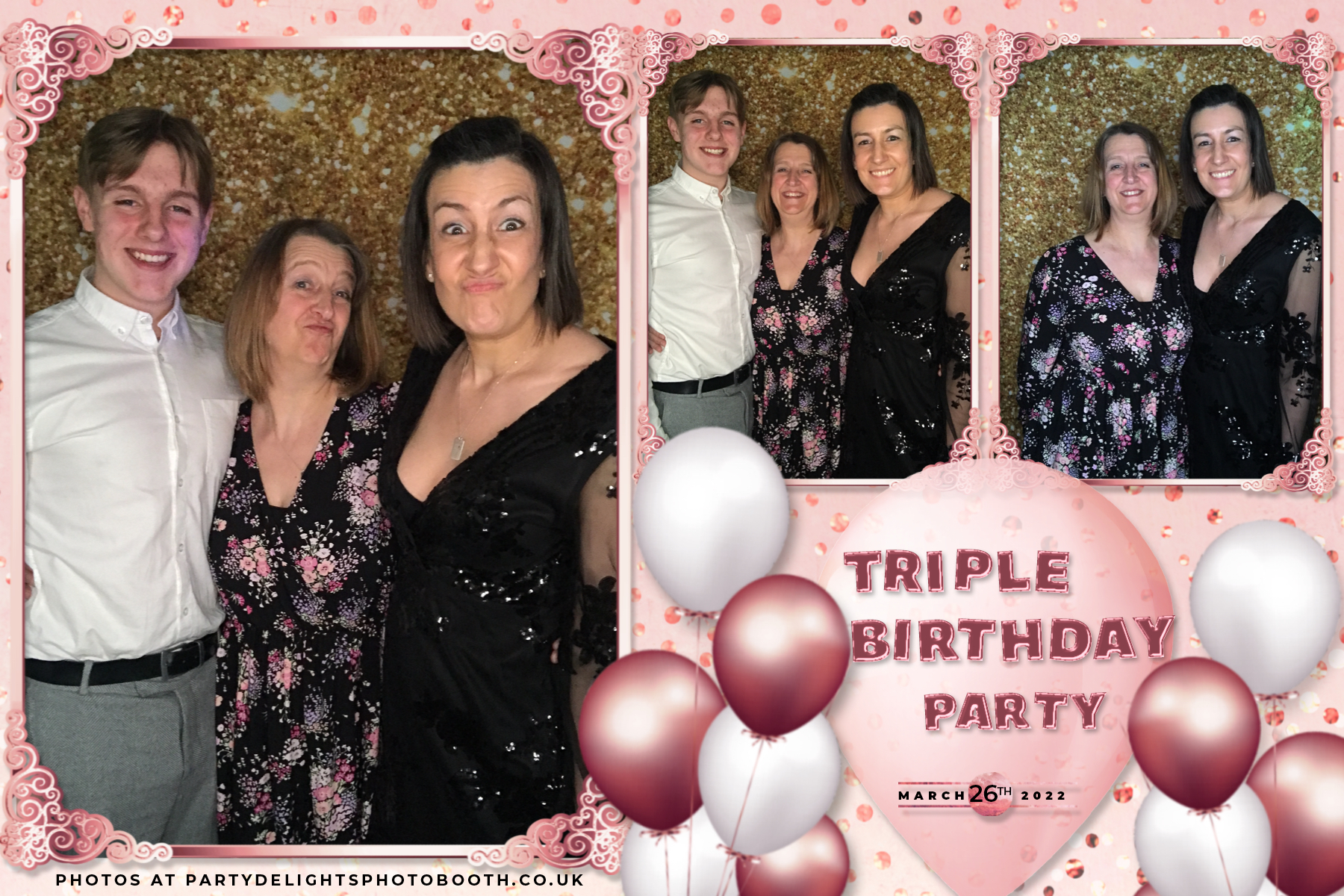 Triple birthday party, 18th, 30th & 50th | View more photos from the event at gallery.partydelightsphotobooth.co.uk/u/PartyDelightsPhotoBooth/Triple-birthday-party-18th-30th-50th