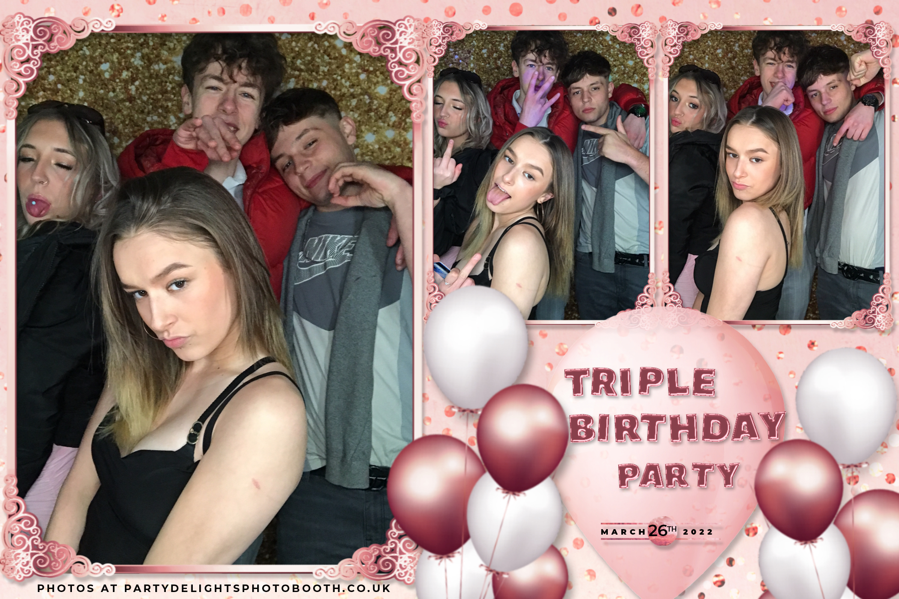Triple birthday party, 18th, 30th & 50th | View more photos from the event at gallery.partydelightsphotobooth.co.uk/u/PartyDelightsPhotoBooth/Triple-birthday-party-18th-30th-50th