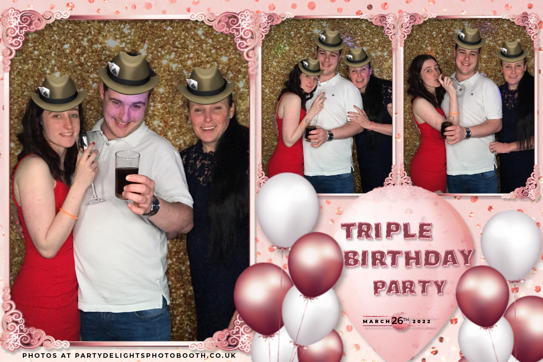 Triple birthday party, 18th, 30th & 50th | View more photos from the event at gallery.partydelightsphotobooth.co.uk/u/PartyDelightsPhotoBooth/Triple-birthday-party-18th-30th-50th