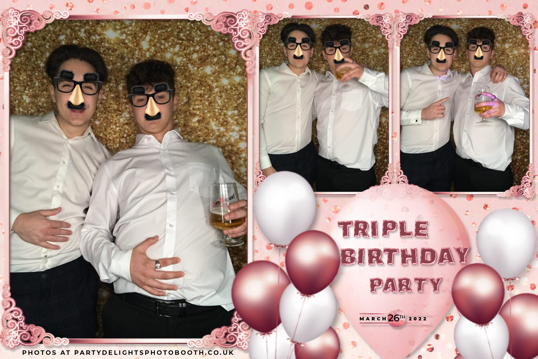 Triple birthday party, 18th, 30th & 50th | View more photos from the event at gallery.partydelightsphotobooth.co.uk/u/PartyDelightsPhotoBooth/Triple-birthday-party-18th-30th-50th