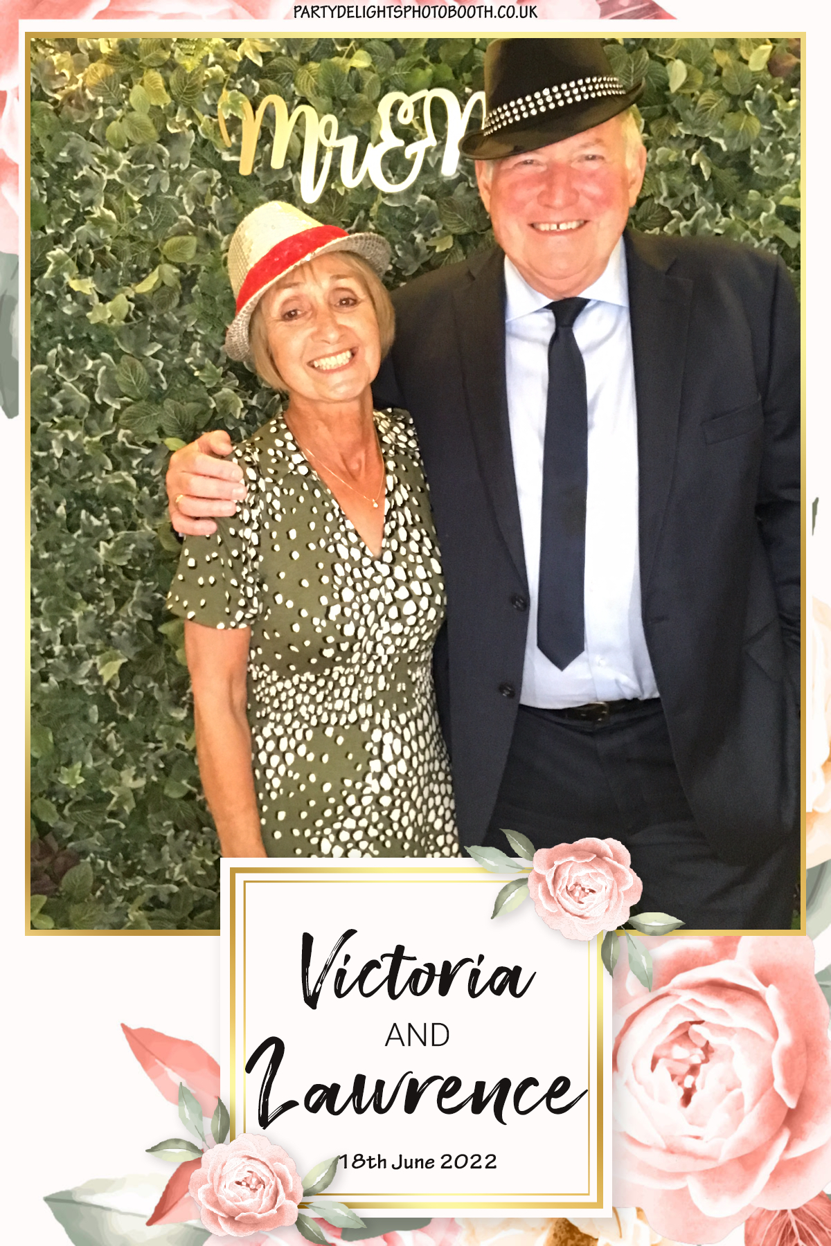 Victoria and Lawrence Wedding | View more photos from the event at gallery.partydelightsphotobooth.co.uk/u/PartyDelightsPhotoBooth/Victoria-and-Lawrence-Wedding