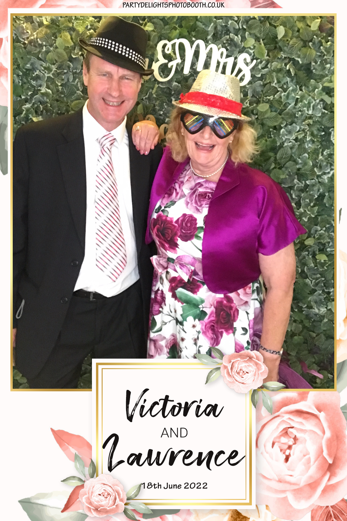 Victoria and Lawrence Wedding | View more photos from the event at gallery.partydelightsphotobooth.co.uk/u/PartyDelightsPhotoBooth/Victoria-and-Lawrence-Wedding