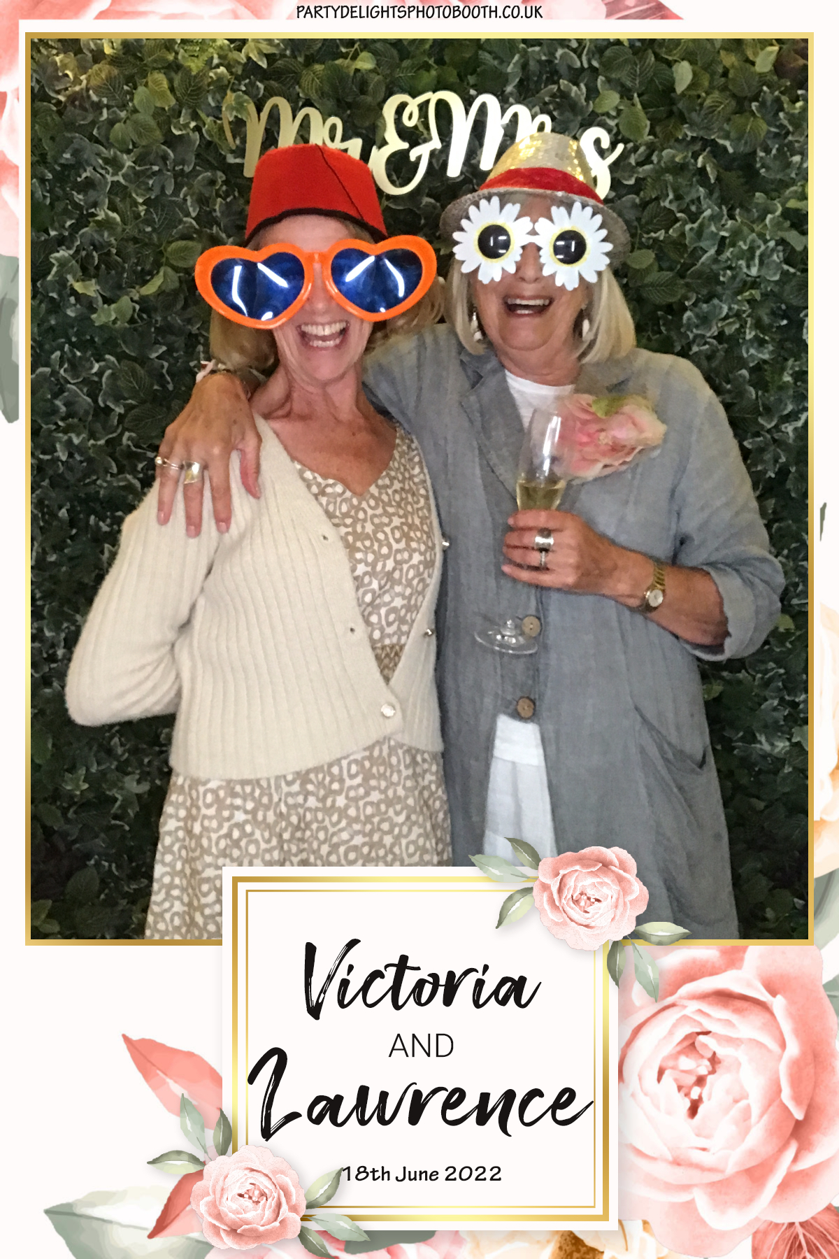 Victoria and Lawrence Wedding | View more photos from the event at gallery.partydelightsphotobooth.co.uk/u/PartyDelightsPhotoBooth/Victoria-and-Lawrence-Wedding