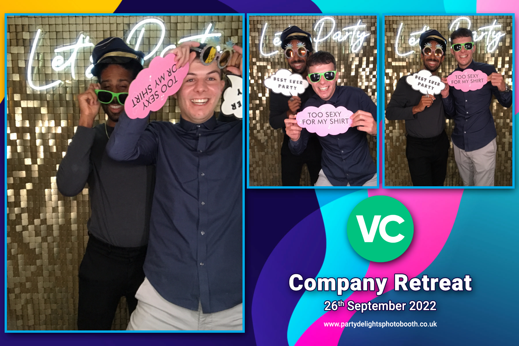 Voucher Code - Company Retreat | View more photos from the event at gallery.partydelightsphotobooth.co.uk/u/PartyDelightsPhotoBooth/Voucher-Code-Company-Retreat