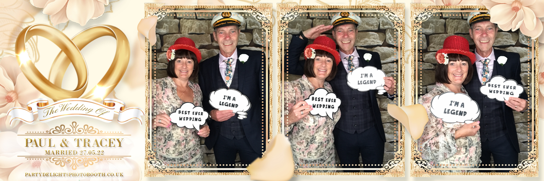 Wedding of Paul and Tracey | View more photos from the event at gallery.partydelightsphotobooth.co.uk/u/PartyDelightsPhotoBooth/Wedding-of-Paul-and-Tracey