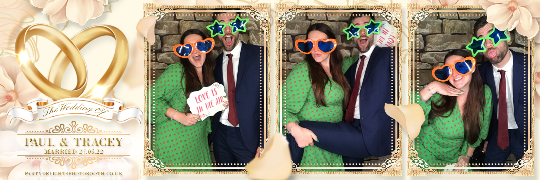 Wedding of Paul and Tracey | View more photos from the event at gallery.partydelightsphotobooth.co.uk/u/PartyDelightsPhotoBooth/Wedding-of-Paul-and-Tracey