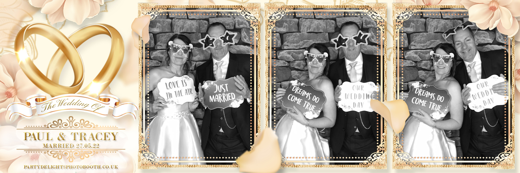 Wedding of Paul and Tracey | View more photos from the event at gallery.partydelightsphotobooth.co.uk/u/PartyDelightsPhotoBooth/Wedding-of-Paul-and-Tracey