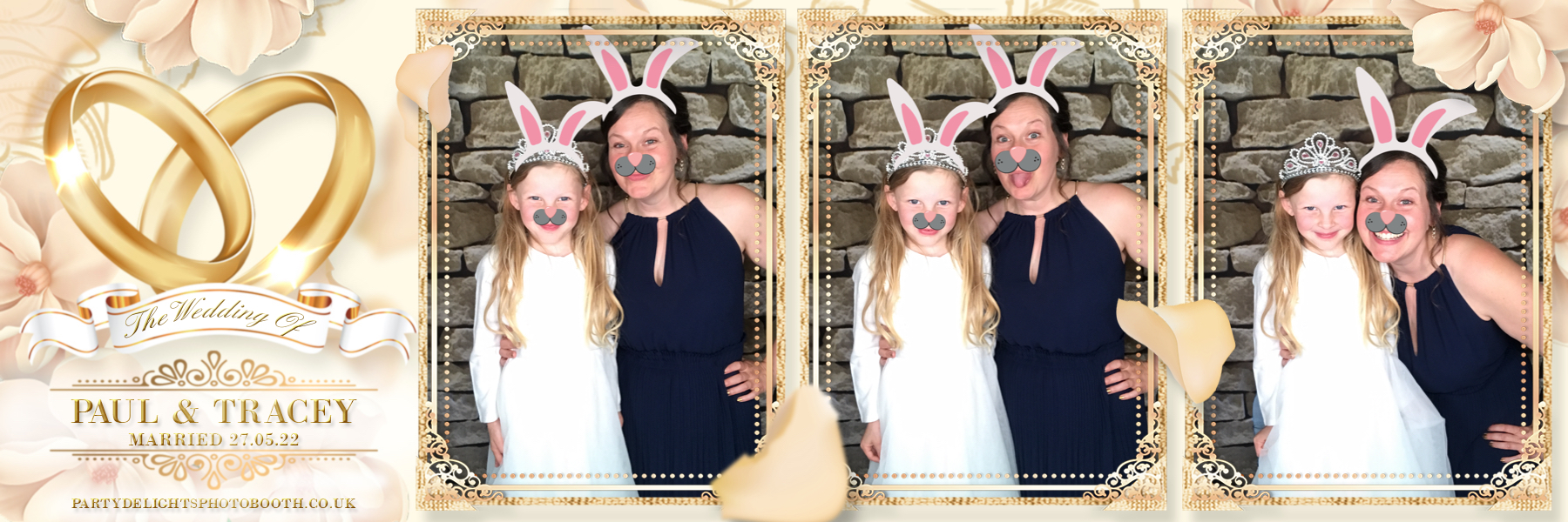 Wedding of Paul and Tracey | View more photos from the event at gallery.partydelightsphotobooth.co.uk/u/PartyDelightsPhotoBooth/Wedding-of-Paul-and-Tracey