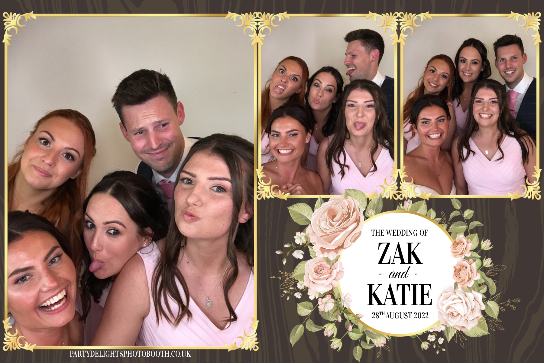 Zak & Katie’s wedding | View more photos from the event at gallery.partydelightsphotobooth.co.uk/u/PartyDelightsPhotoBooth/Zak-Katie’s-wedding