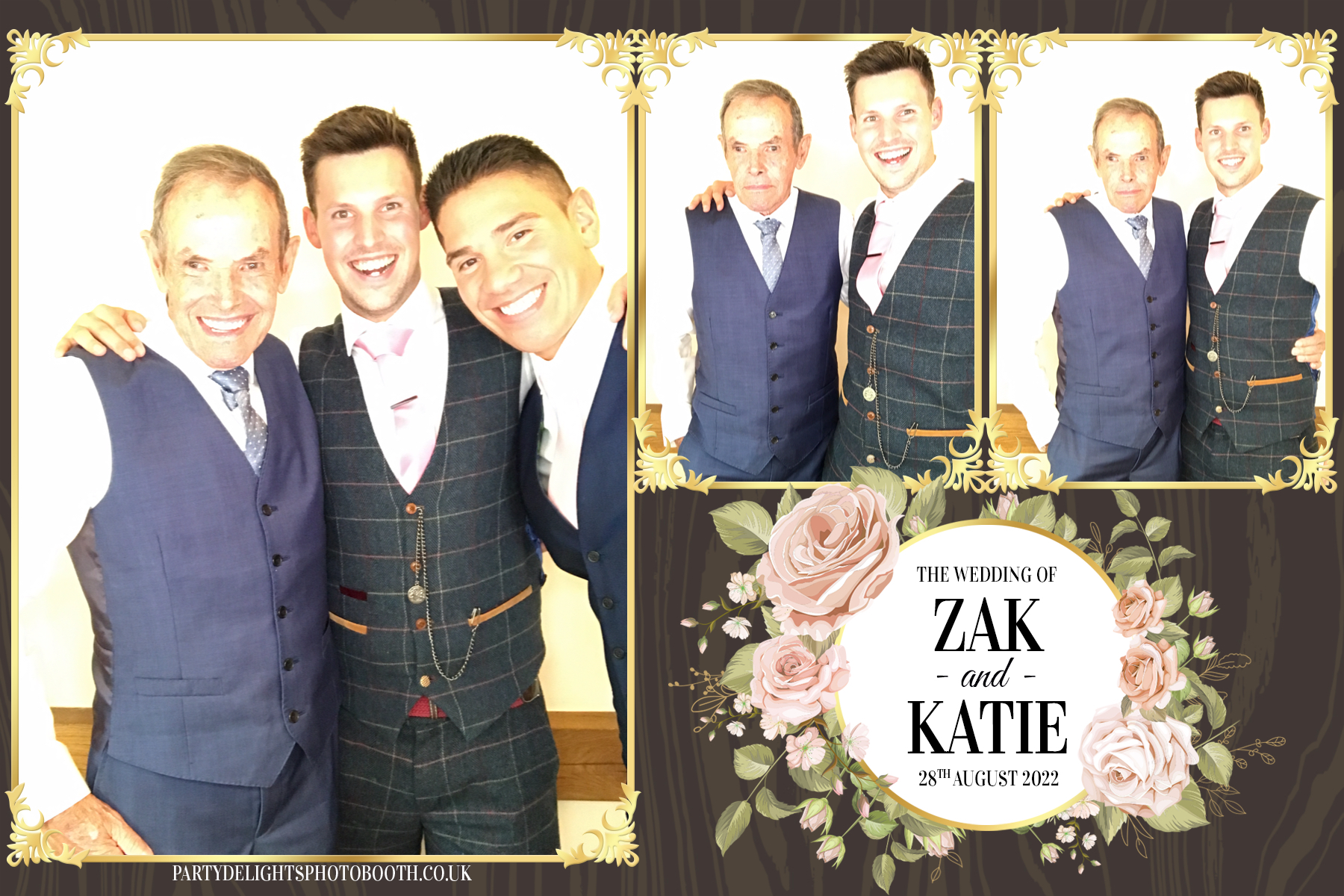 Zak & Katie’s wedding | View more photos from the event at gallery.partydelightsphotobooth.co.uk/u/PartyDelightsPhotoBooth/Zak-Katie’s-wedding
