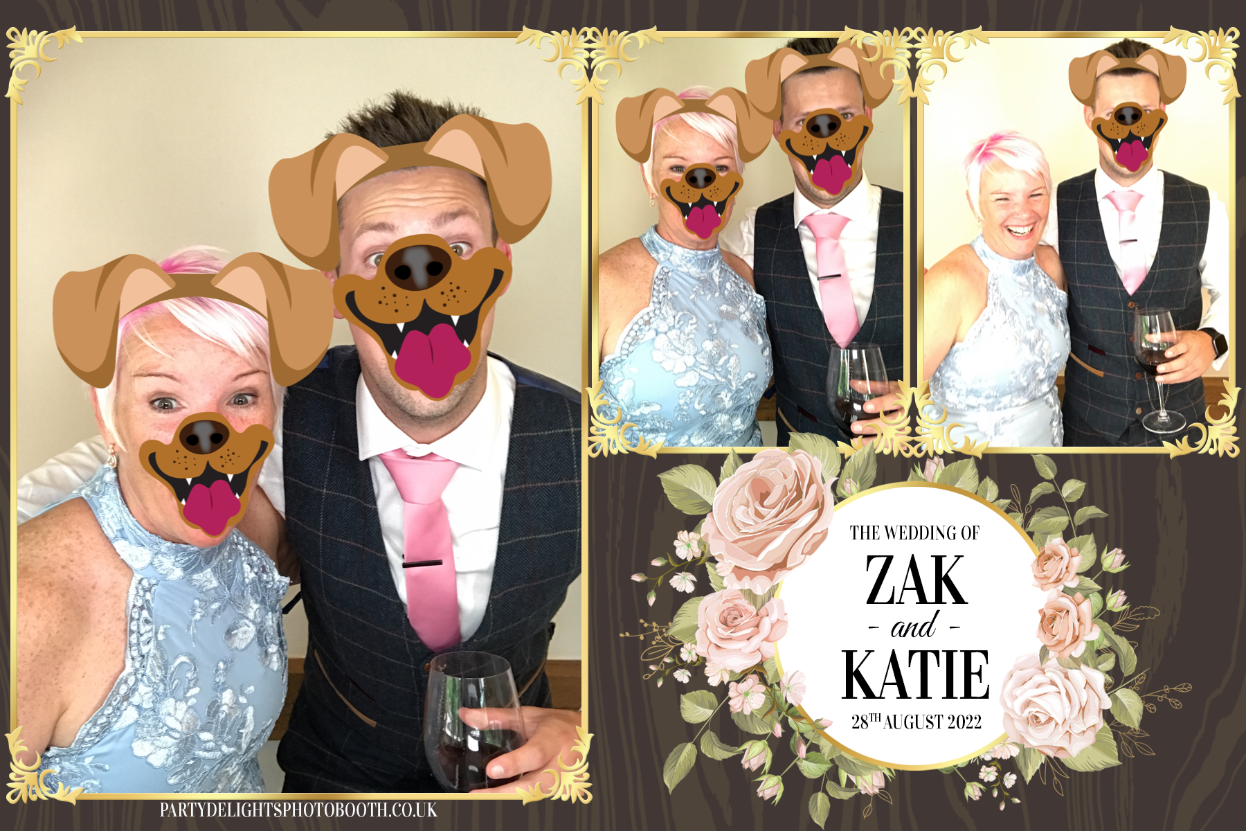 Zak & Katie’s wedding | View more photos from the event at gallery.partydelightsphotobooth.co.uk/u/PartyDelightsPhotoBooth/Zak-Katie’s-wedding
