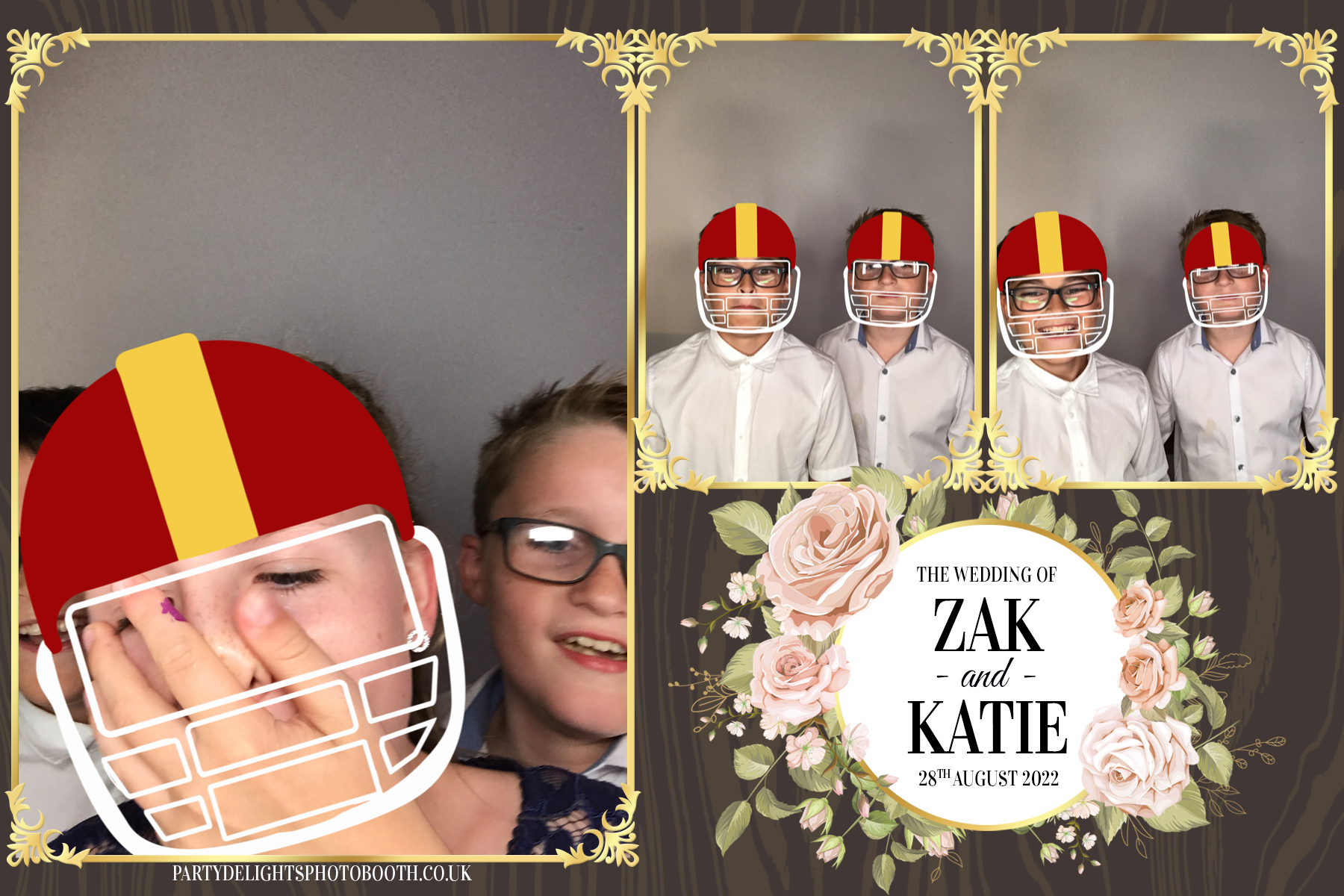Zak & Katie’s wedding | View more photos from the event at gallery.partydelightsphotobooth.co.uk/u/PartyDelightsPhotoBooth/Zak-Katie’s-wedding