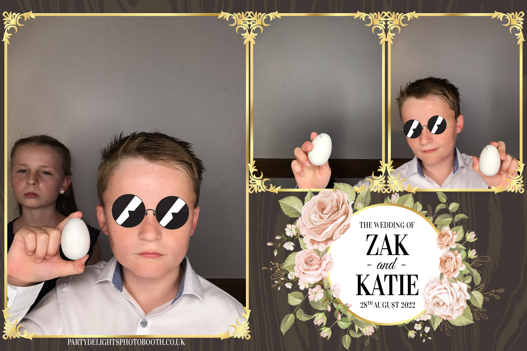 Zak & Katie’s wedding | View more photos from the event at gallery.partydelightsphotobooth.co.uk/u/PartyDelightsPhotoBooth/Zak-Katie’s-wedding