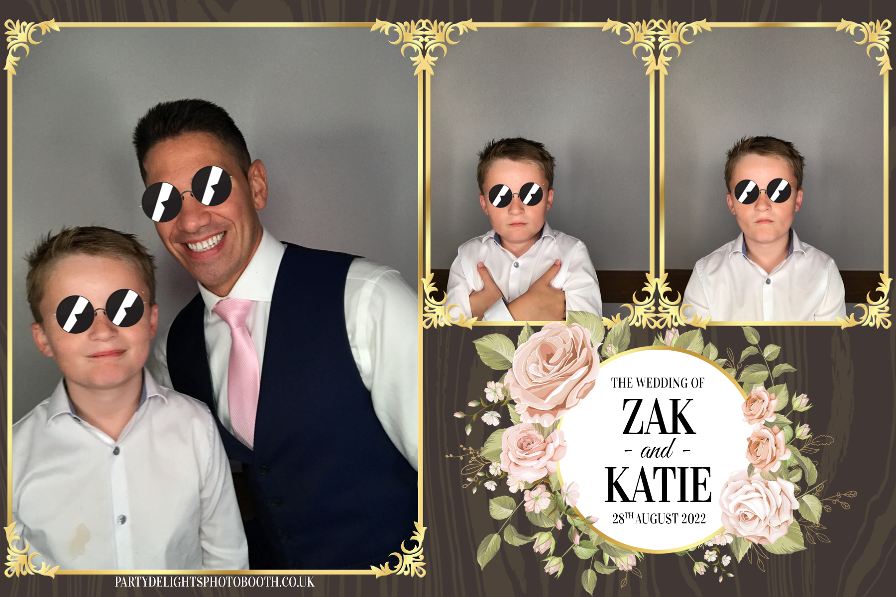 Zak & Katie’s wedding | View more photos from the event at gallery.partydelightsphotobooth.co.uk/u/PartyDelightsPhotoBooth/Zak-Katie’s-wedding