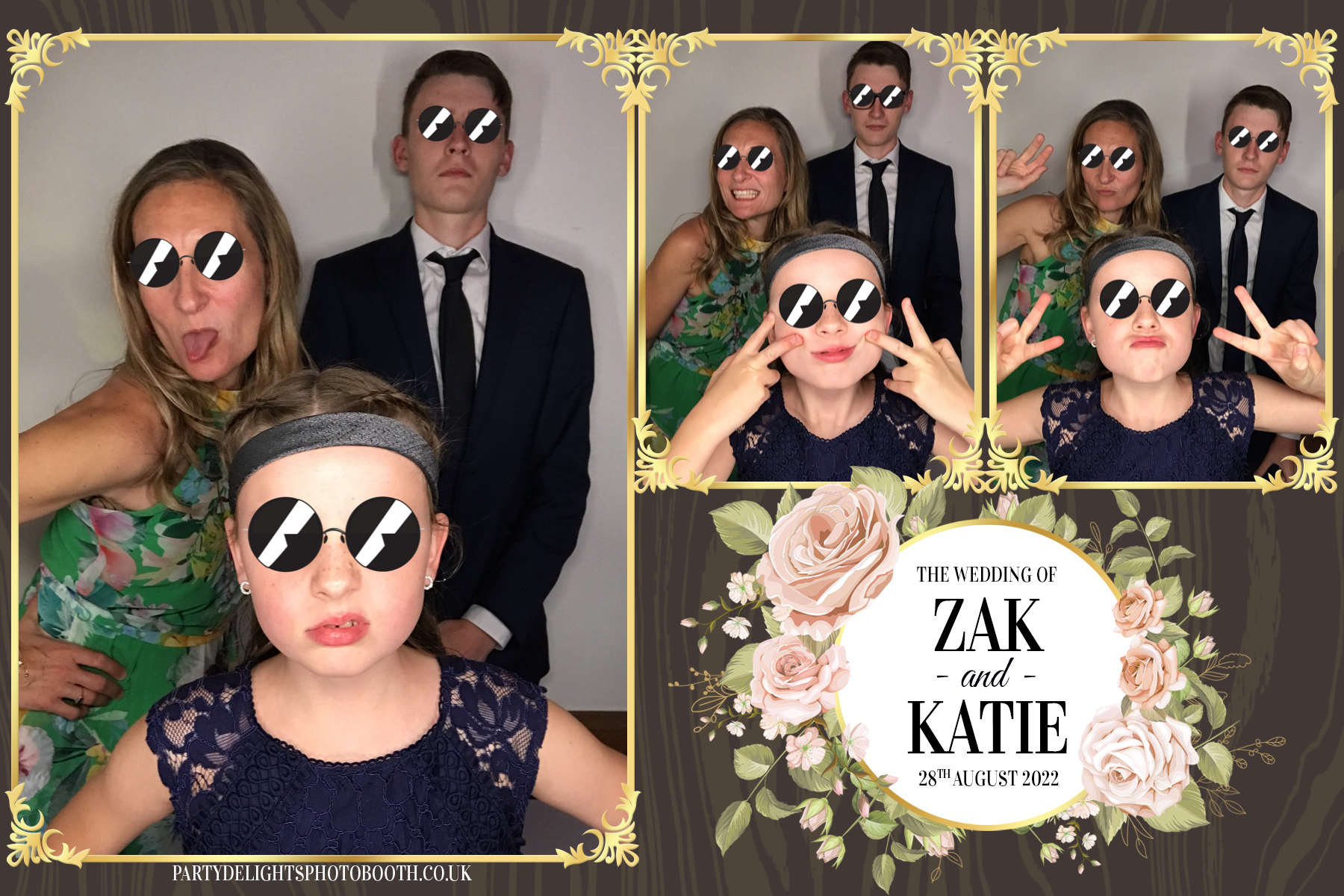 Zak & Katie’s wedding | View more photos from the event at gallery.partydelightsphotobooth.co.uk/u/PartyDelightsPhotoBooth/Zak-Katie’s-wedding