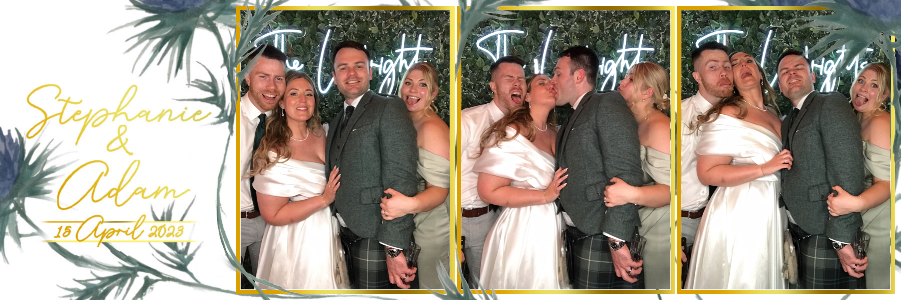 Adam & Stephanie's Wedding | View more photos from the event at gallery.partydelightsphotobooth.co.uk/u/PartyDelightsPhotoBooth/Adam-Stephanies-Wedding