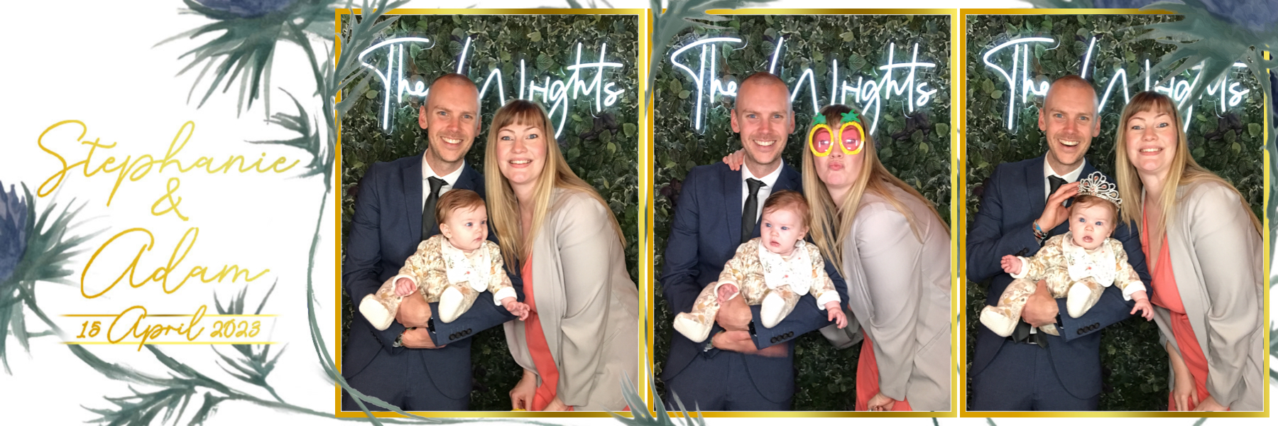 Adam & Stephanie's Wedding | View more photos from the event at gallery.partydelightsphotobooth.co.uk/u/PartyDelightsPhotoBooth/Adam-Stephanies-Wedding