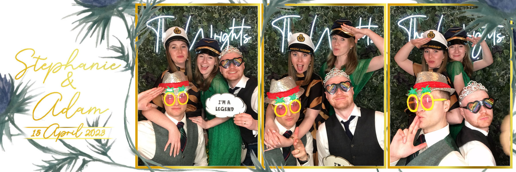 Adam & Stephanie's Wedding | View more photos from the event at gallery.partydelightsphotobooth.co.uk/u/PartyDelightsPhotoBooth/Adam-Stephanies-Wedding