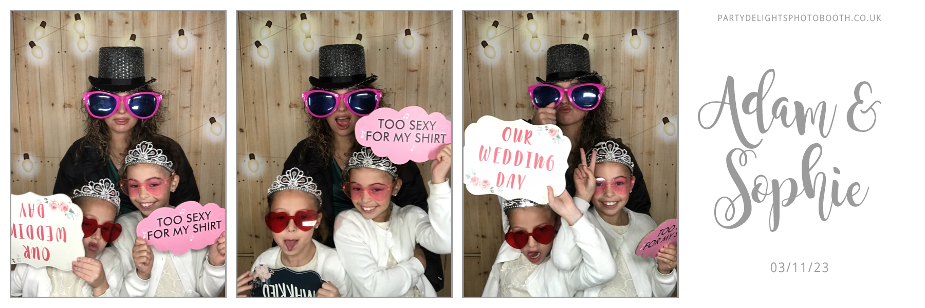 Adam and Sophie’s wedding | View more photos from the event at gallery.partydelightsphotobooth.co.uk/u/PartyDelightsPhotoBooth/Adam-and-Sophie’s-wedding