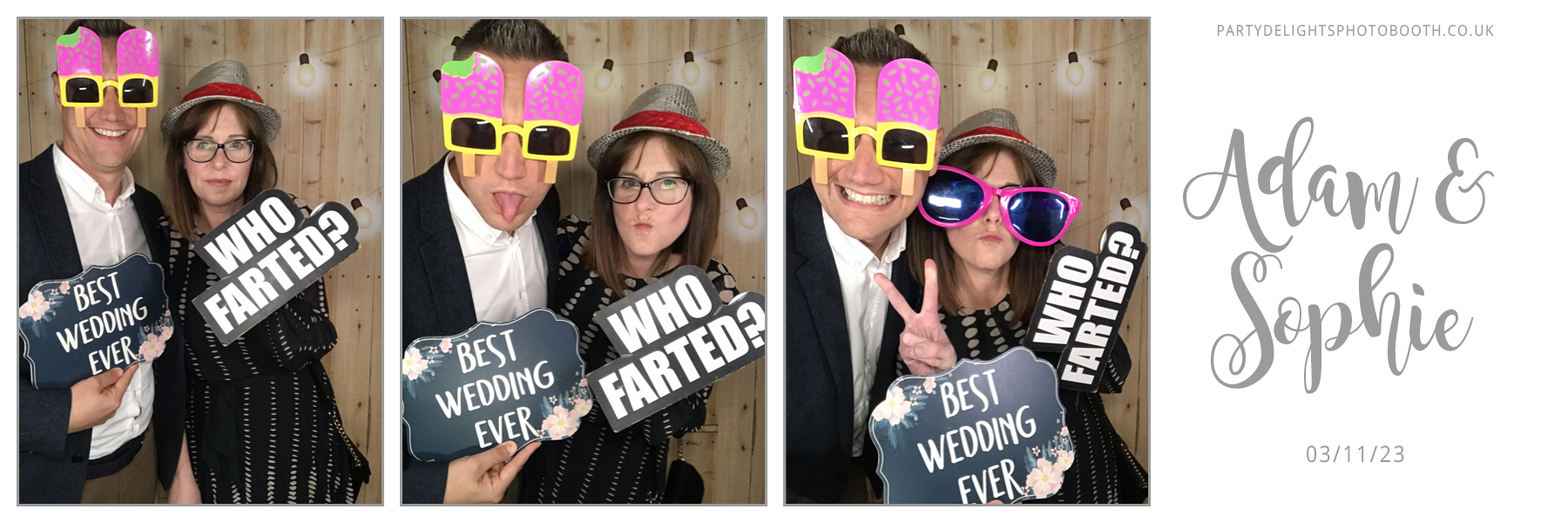 Adam and Sophie’s wedding | View more photos from the event at gallery.partydelightsphotobooth.co.uk/u/PartyDelightsPhotoBooth/Adam-and-Sophie’s-wedding