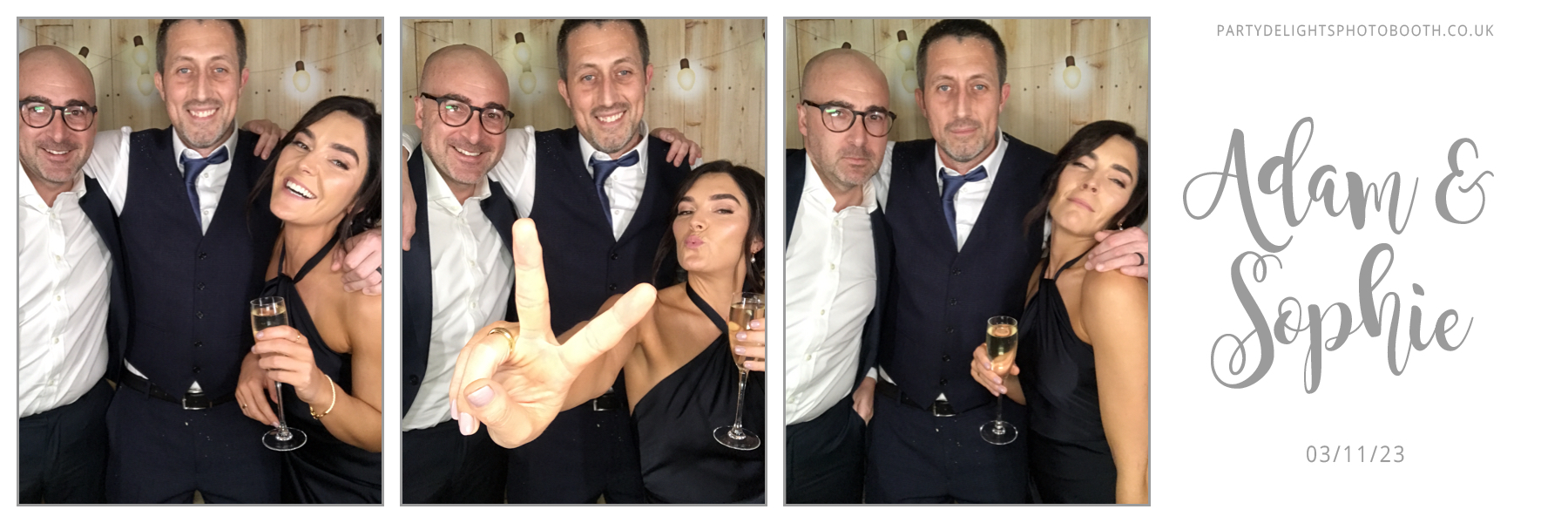 Adam and Sophie’s wedding | View more photos from the event at gallery.partydelightsphotobooth.co.uk/u/PartyDelightsPhotoBooth/Adam-and-Sophie’s-wedding