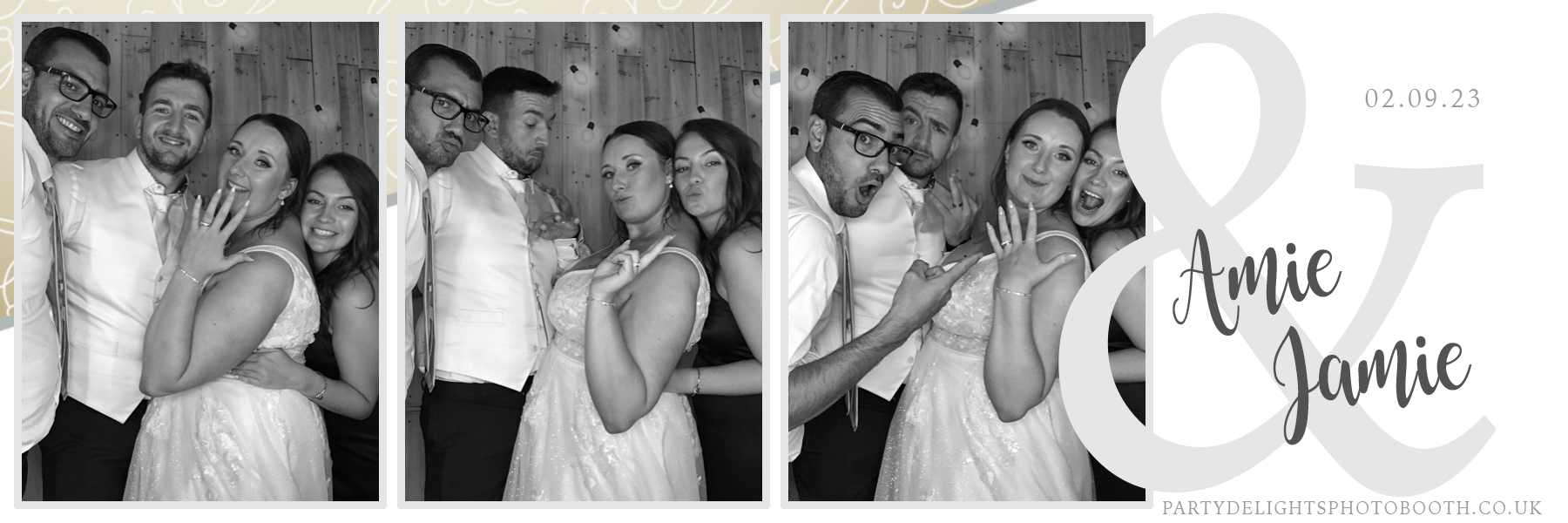 Amie & Jamie’s wedding | View more photos from the event at gallery.partydelightsphotobooth.co.uk/u/PartyDelightsPhotoBooth/Amie-Jamie’s-wedding