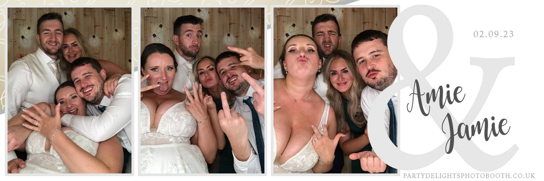 Amie & Jamie’s wedding | View more photos from the event at gallery.partydelightsphotobooth.co.uk/u/PartyDelightsPhotoBooth/Amie-Jamie’s-wedding