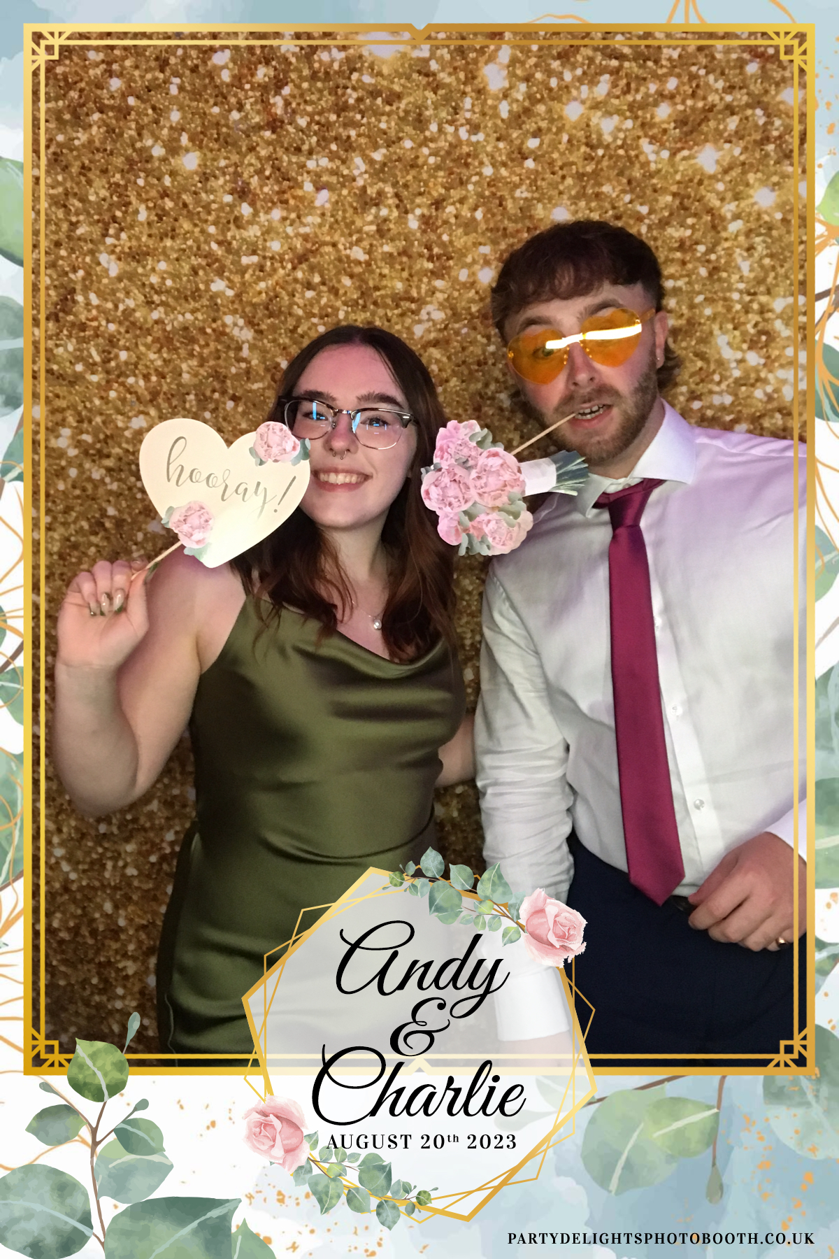 Andy and Charlie's Wedding | View more photos from the event at gallery.partydelightsphotobooth.co.uk/u/PartyDelightsPhotoBooth/Andy-and-Charlies-Wedding