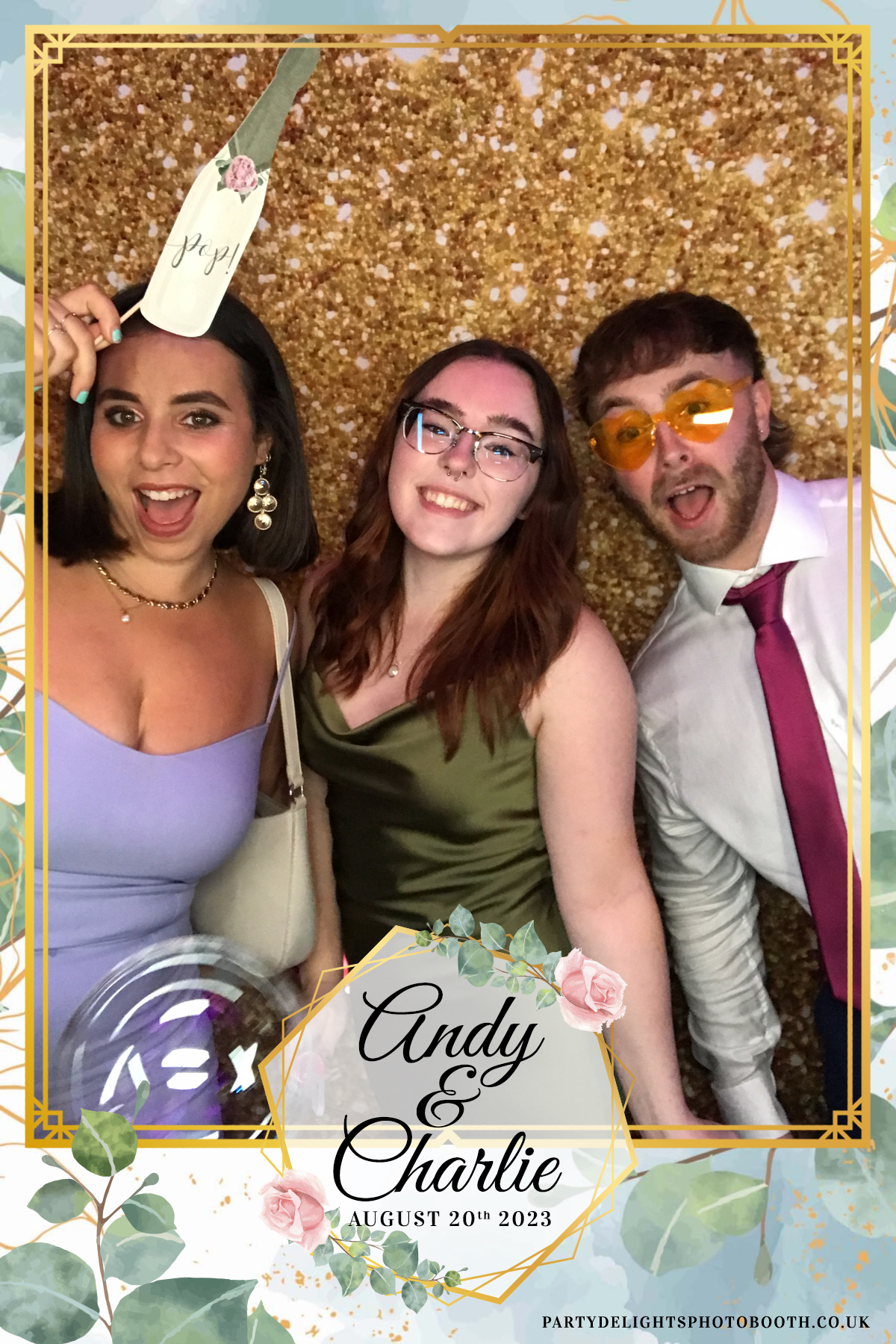 Andy and Charlie's Wedding | View more photos from the event at gallery.partydelightsphotobooth.co.uk/u/PartyDelightsPhotoBooth/Andy-and-Charlies-Wedding