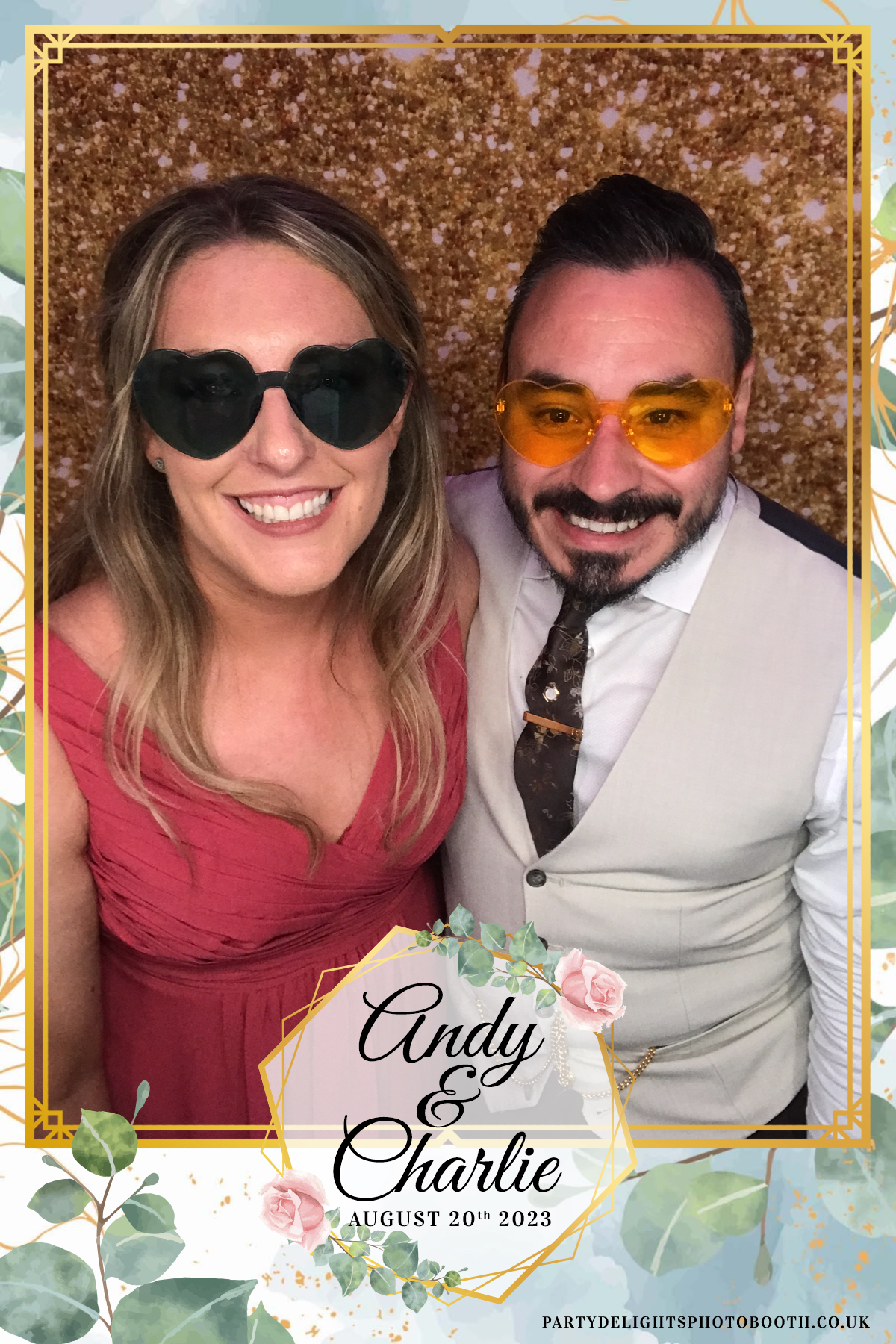 Andy and Charlie's Wedding | View more photos from the event at gallery.partydelightsphotobooth.co.uk/u/PartyDelightsPhotoBooth/Andy-and-Charlies-Wedding