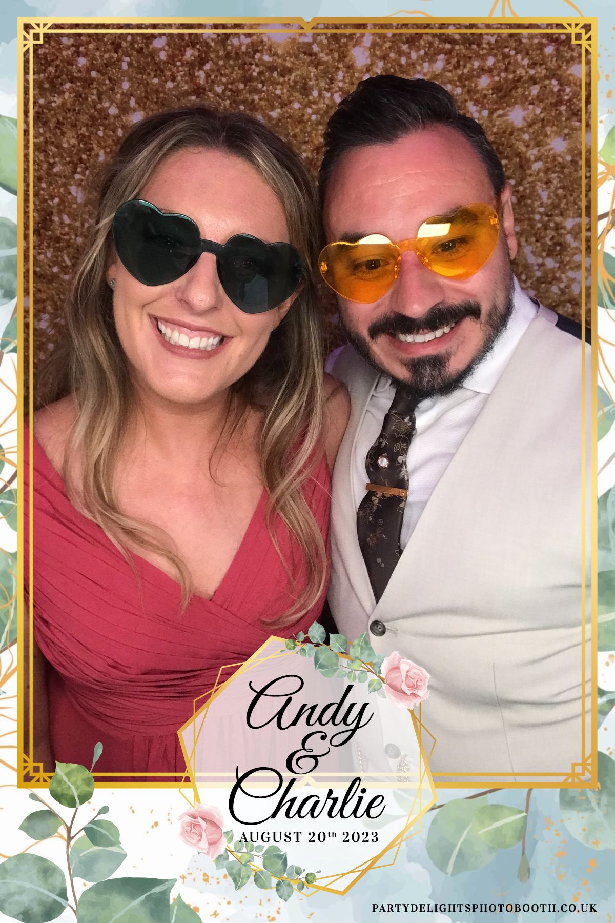 Andy and Charlie's Wedding | View more photos from the event at gallery.partydelightsphotobooth.co.uk/u/PartyDelightsPhotoBooth/Andy-and-Charlies-Wedding