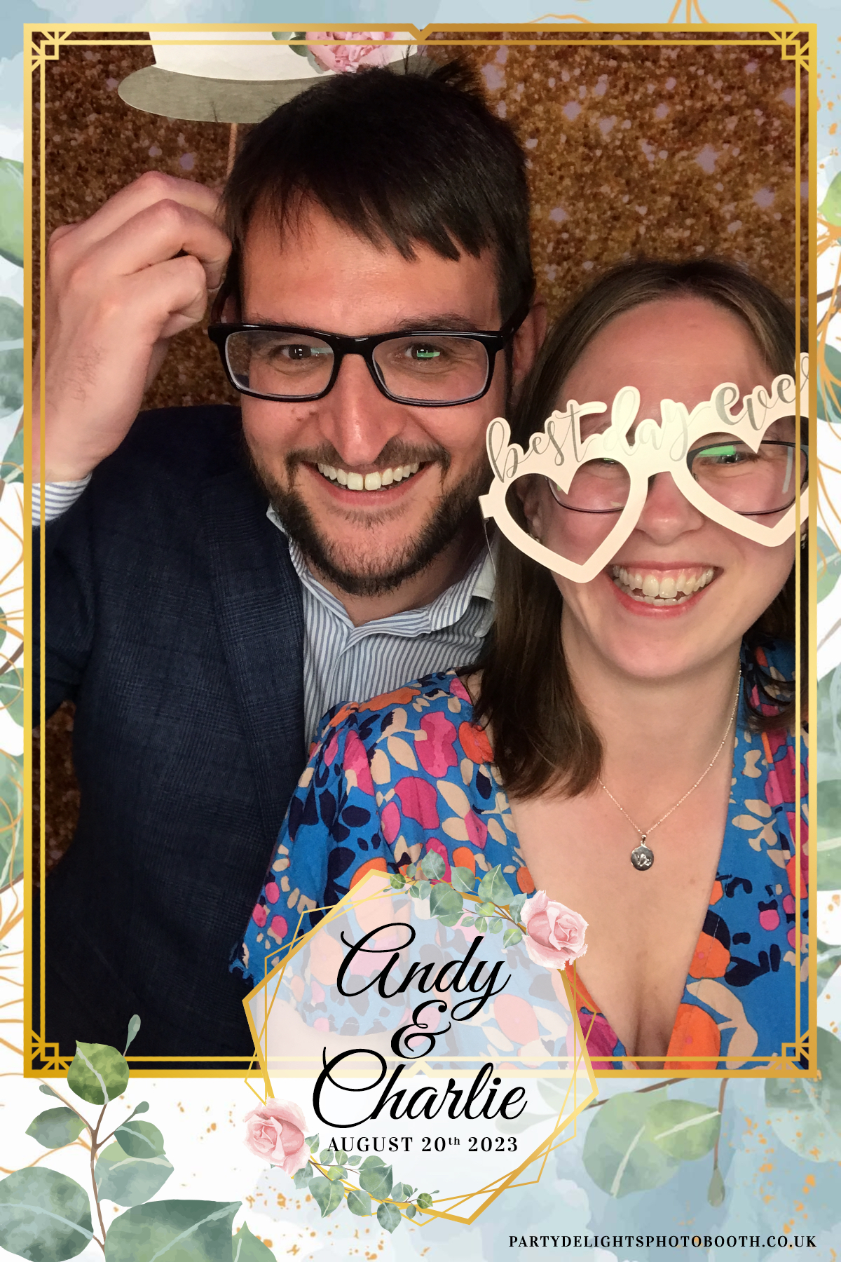 Andy and Charlie's Wedding | View more photos from the event at gallery.partydelightsphotobooth.co.uk/u/PartyDelightsPhotoBooth/Andy-and-Charlies-Wedding