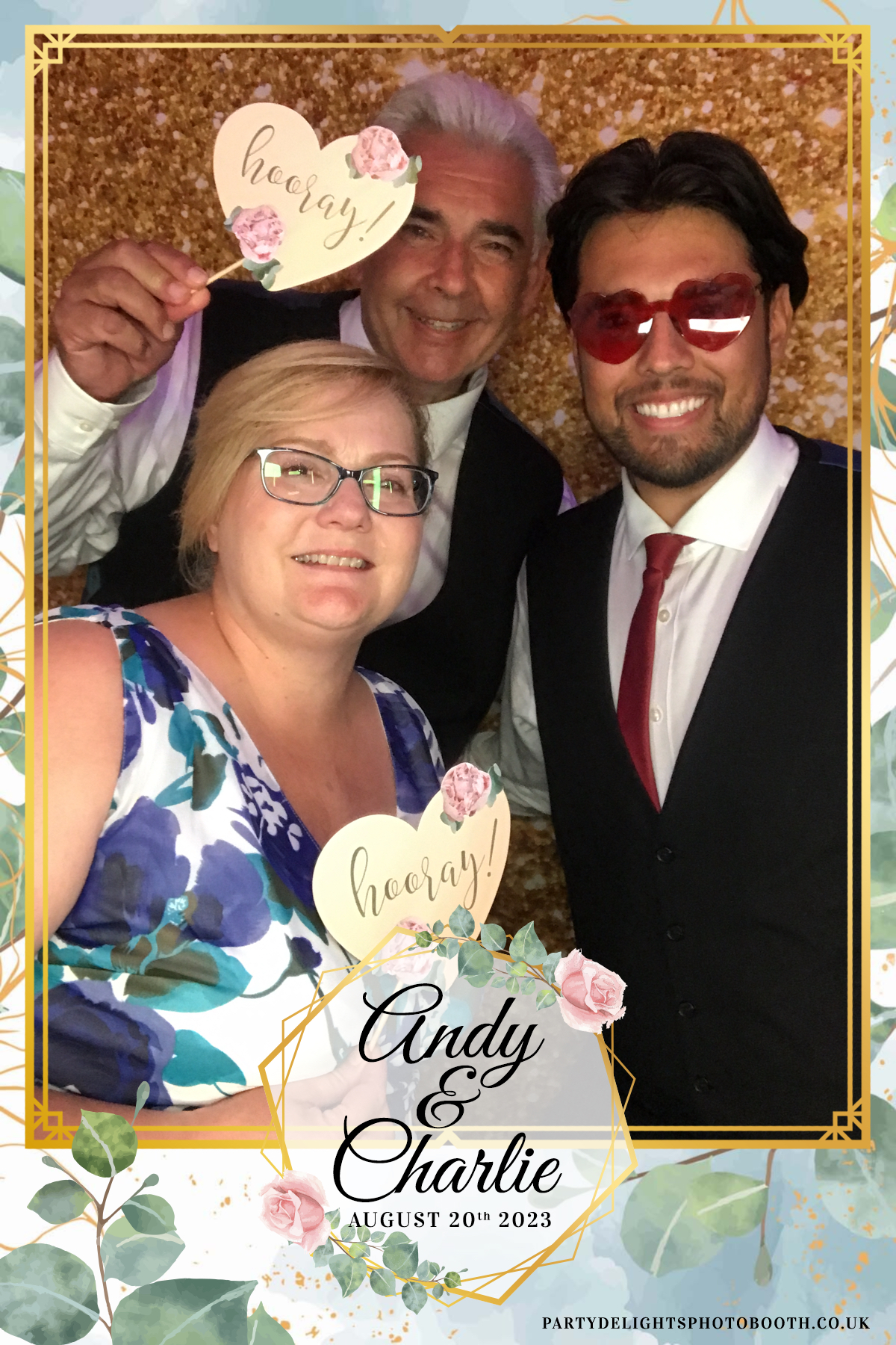Andy and Charlie's Wedding | View more photos from the event at gallery.partydelightsphotobooth.co.uk/u/PartyDelightsPhotoBooth/Andy-and-Charlies-Wedding