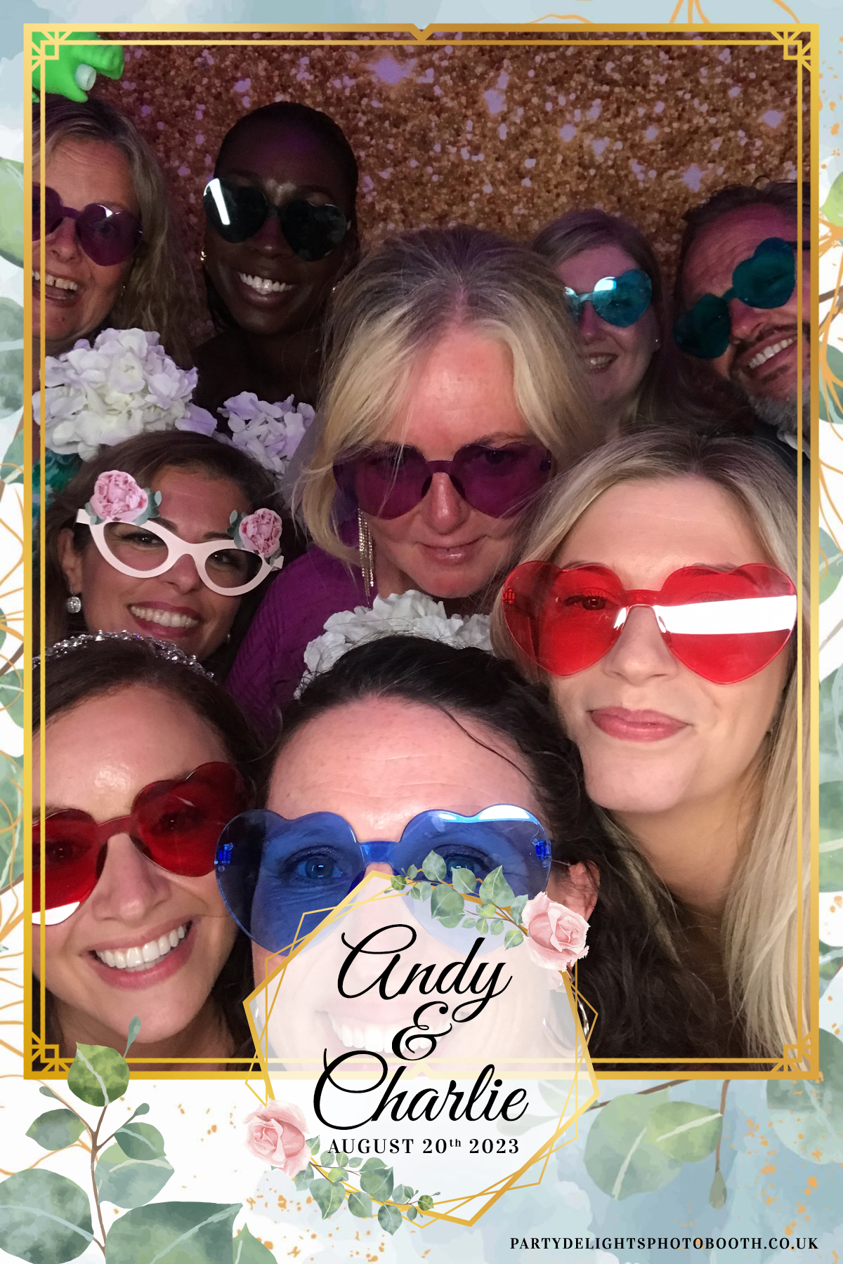 Andy and Charlie's Wedding | View more photos from the event at gallery.partydelightsphotobooth.co.uk/u/PartyDelightsPhotoBooth/Andy-and-Charlies-Wedding