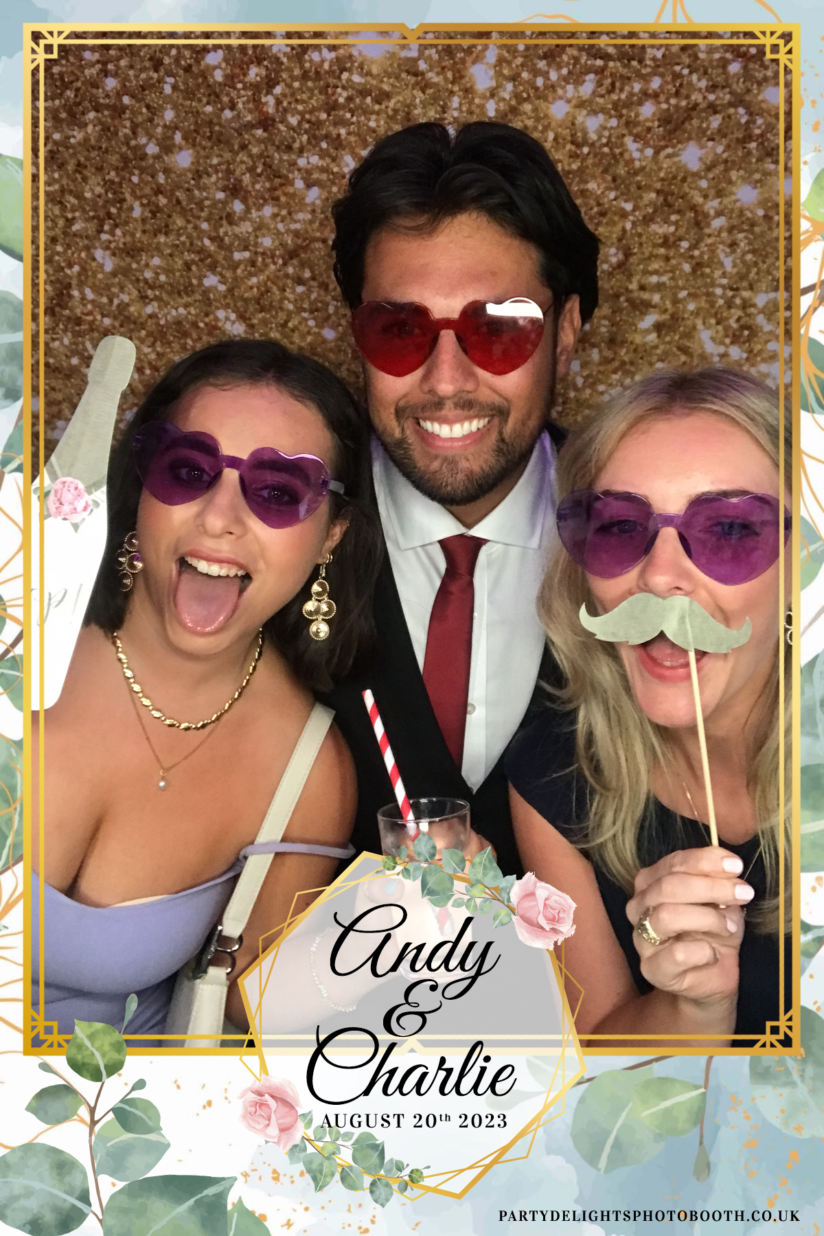 Andy and Charlie's Wedding | View more photos from the event at gallery.partydelightsphotobooth.co.uk/u/PartyDelightsPhotoBooth/Andy-and-Charlies-Wedding