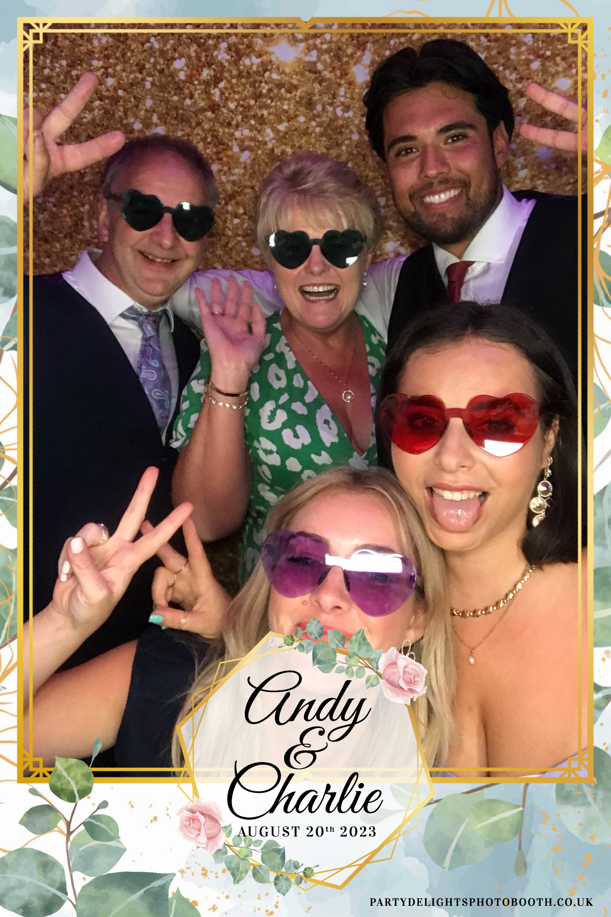 Andy and Charlie's Wedding | View more photos from the event at gallery.partydelightsphotobooth.co.uk/u/PartyDelightsPhotoBooth/Andy-and-Charlies-Wedding