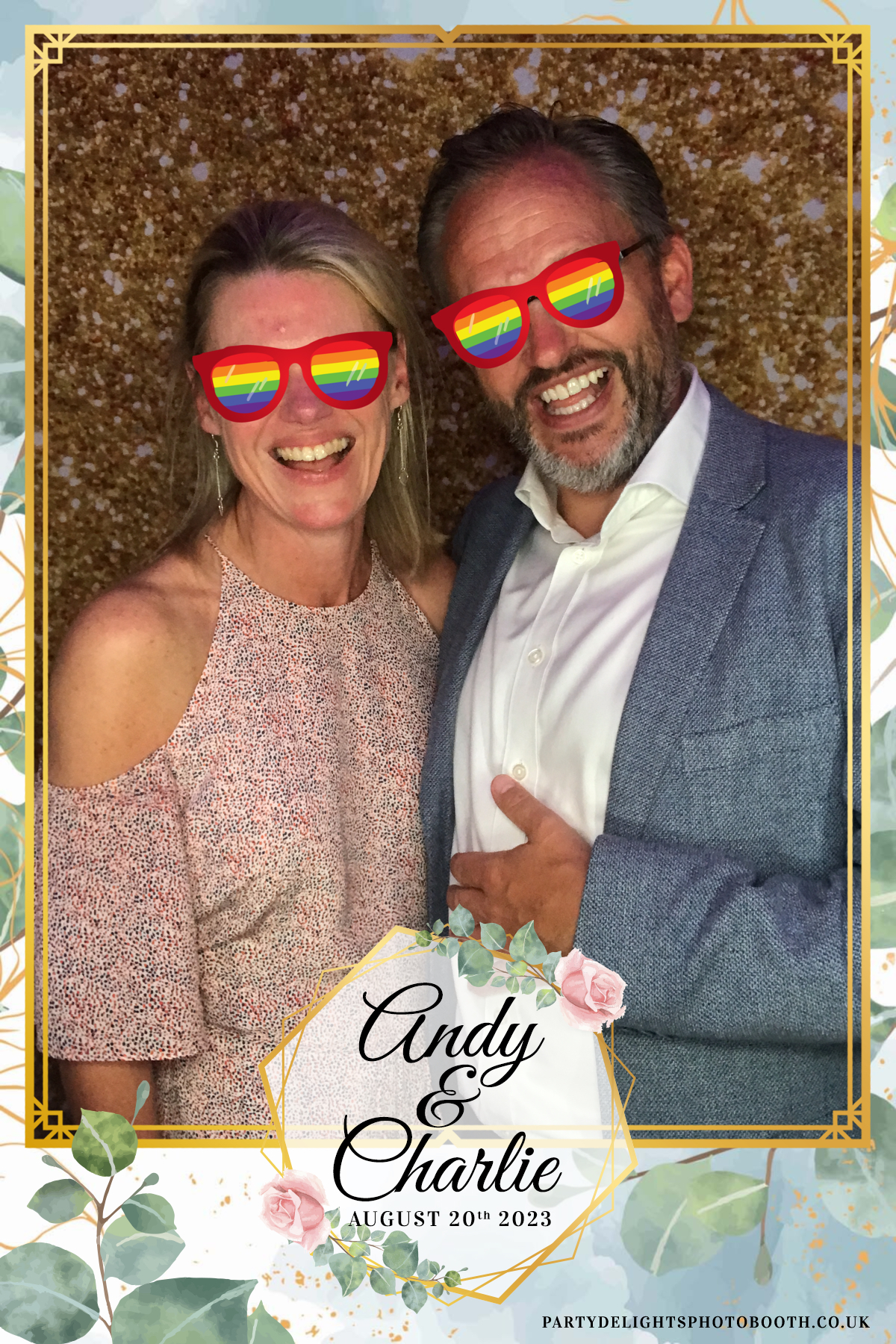 Andy and Charlie's Wedding | View more photos from the event at gallery.partydelightsphotobooth.co.uk/u/PartyDelightsPhotoBooth/Andy-and-Charlies-Wedding