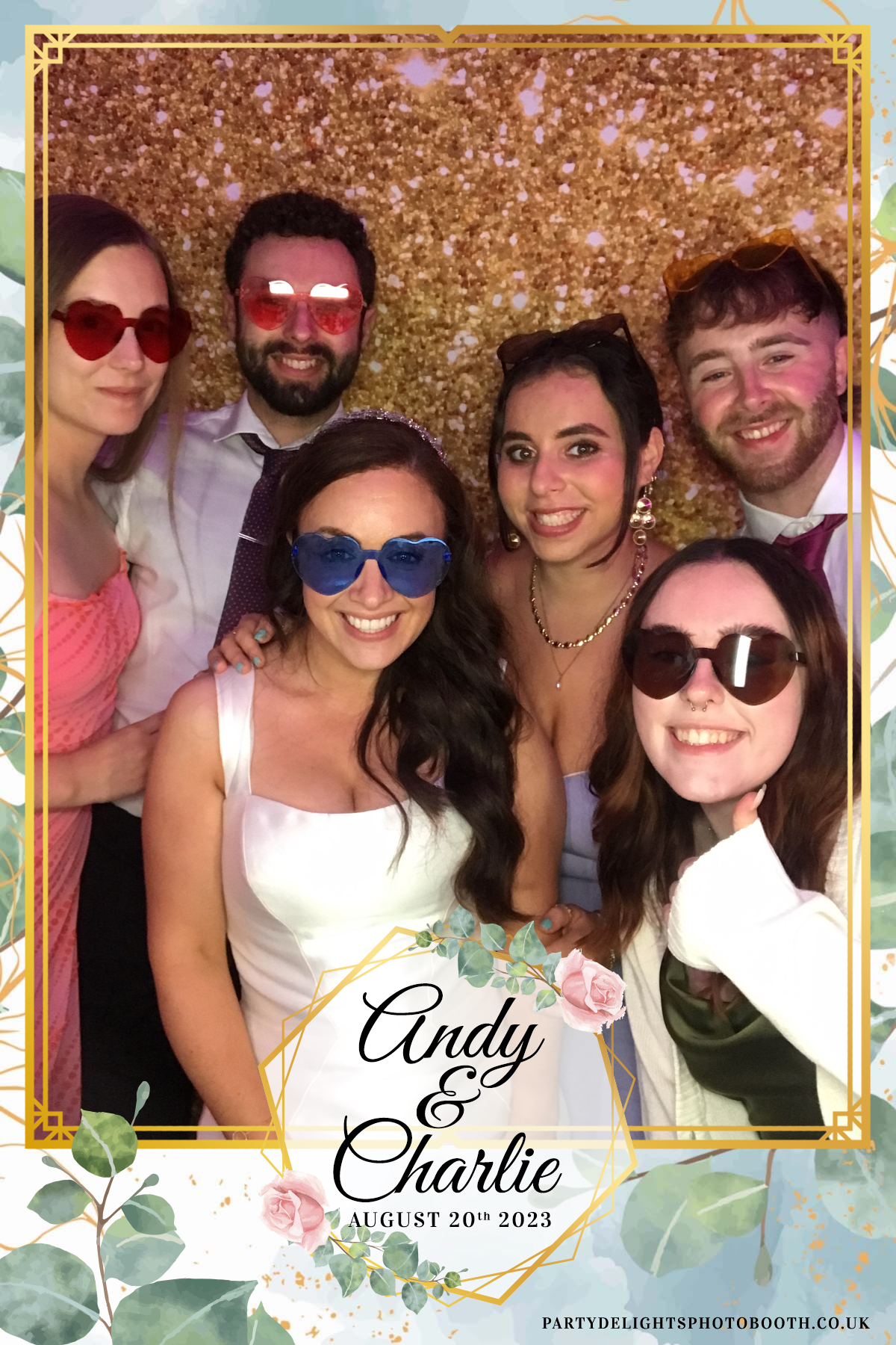 Andy and Charlie's Wedding | View more photos from the event at gallery.partydelightsphotobooth.co.uk/u/PartyDelightsPhotoBooth/Andy-and-Charlies-Wedding