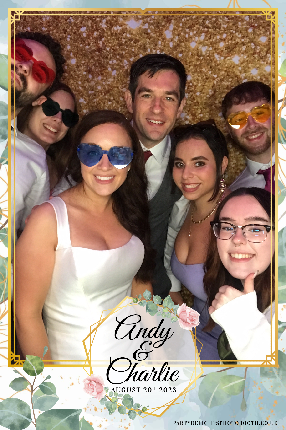 Andy and Charlie's Wedding | View more photos from the event at gallery.partydelightsphotobooth.co.uk/u/PartyDelightsPhotoBooth/Andy-and-Charlies-Wedding