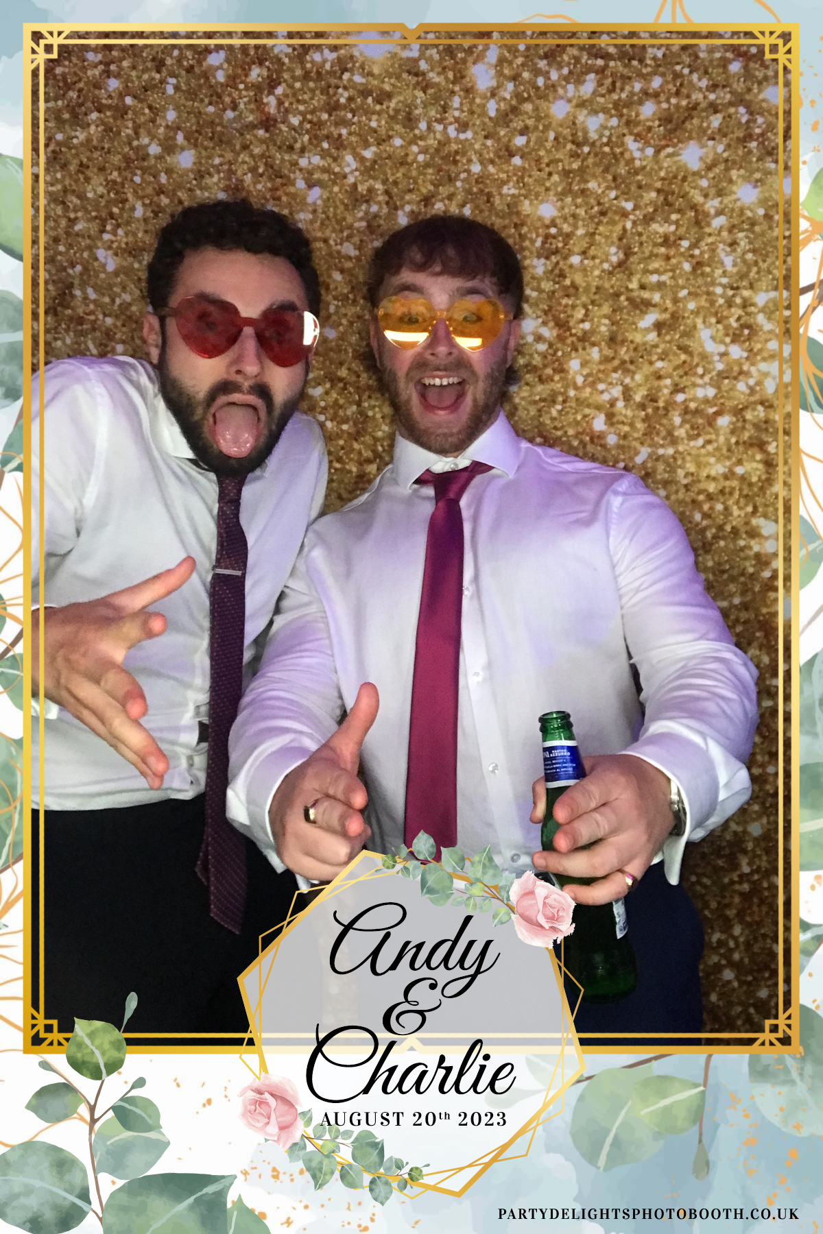 Andy and Charlie's Wedding | View more photos from the event at gallery.partydelightsphotobooth.co.uk/u/PartyDelightsPhotoBooth/Andy-and-Charlies-Wedding