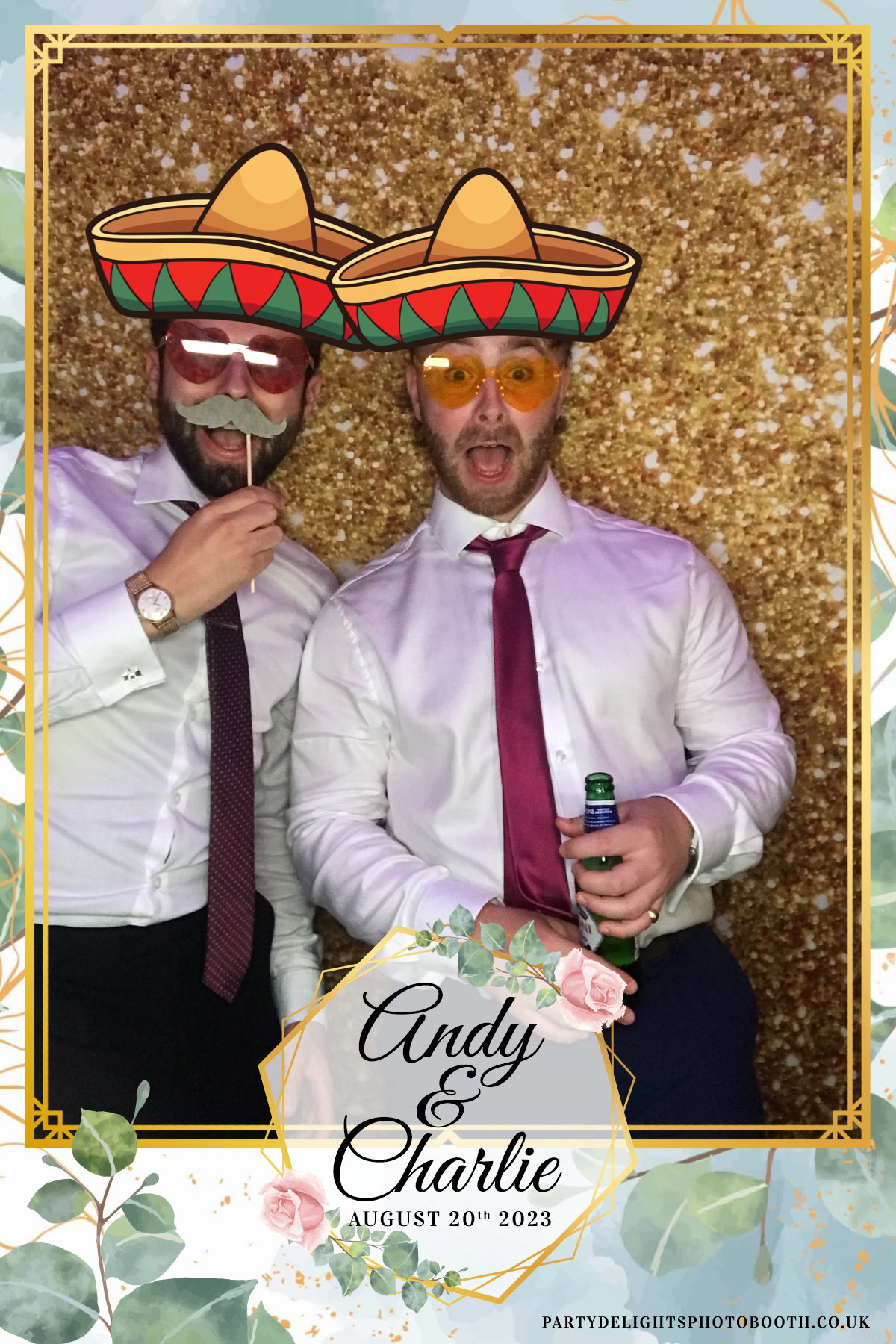 Andy and Charlie's Wedding | View more photos from the event at gallery.partydelightsphotobooth.co.uk/u/PartyDelightsPhotoBooth/Andy-and-Charlies-Wedding