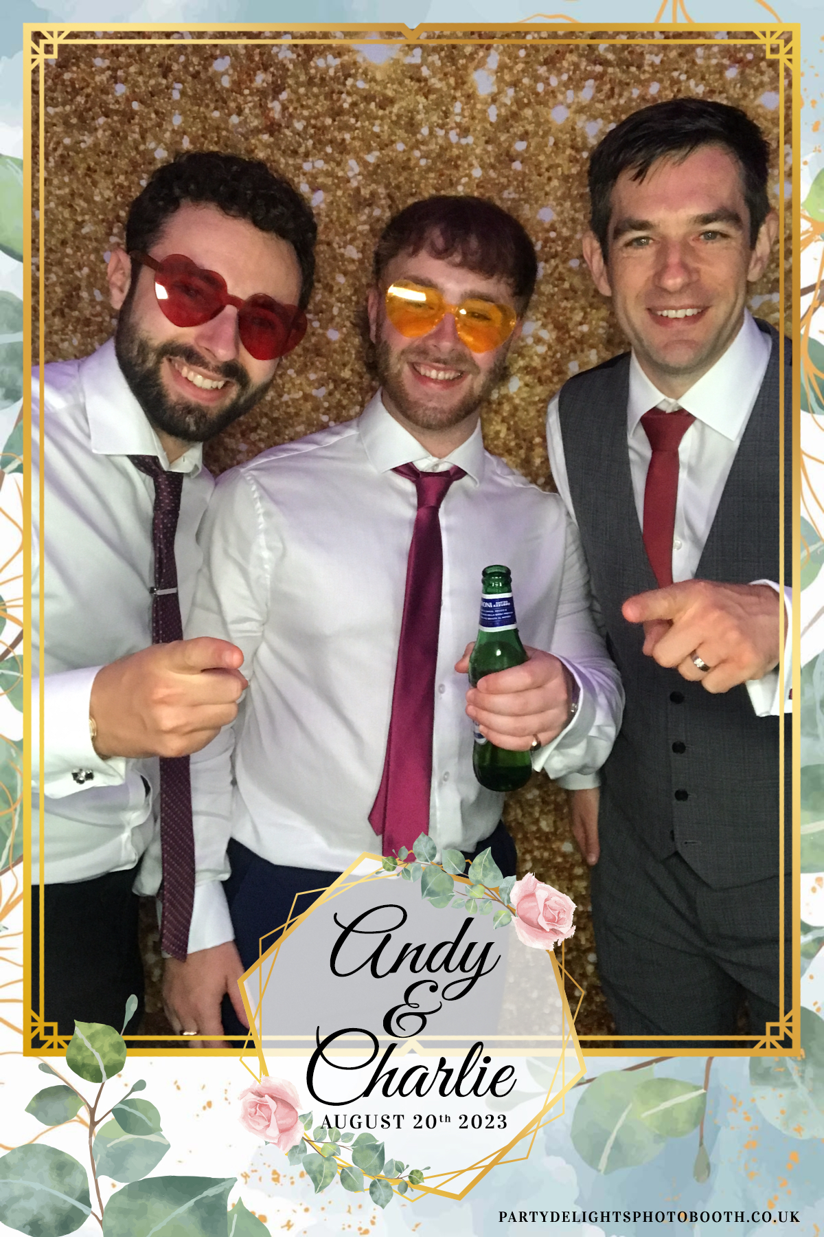 Andy and Charlie's Wedding | View more photos from the event at gallery.partydelightsphotobooth.co.uk/u/PartyDelightsPhotoBooth/Andy-and-Charlies-Wedding