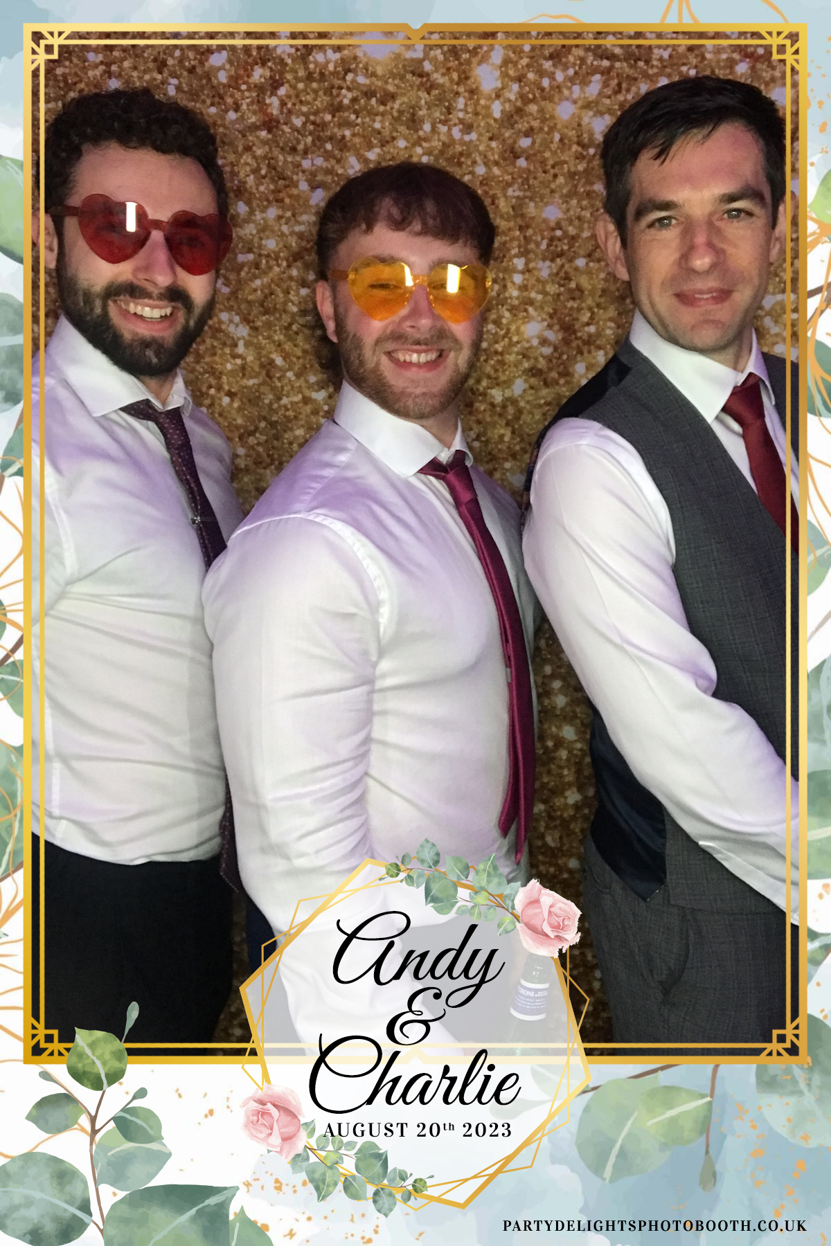 Andy and Charlie's Wedding | View more photos from the event at gallery.partydelightsphotobooth.co.uk/u/PartyDelightsPhotoBooth/Andy-and-Charlies-Wedding
